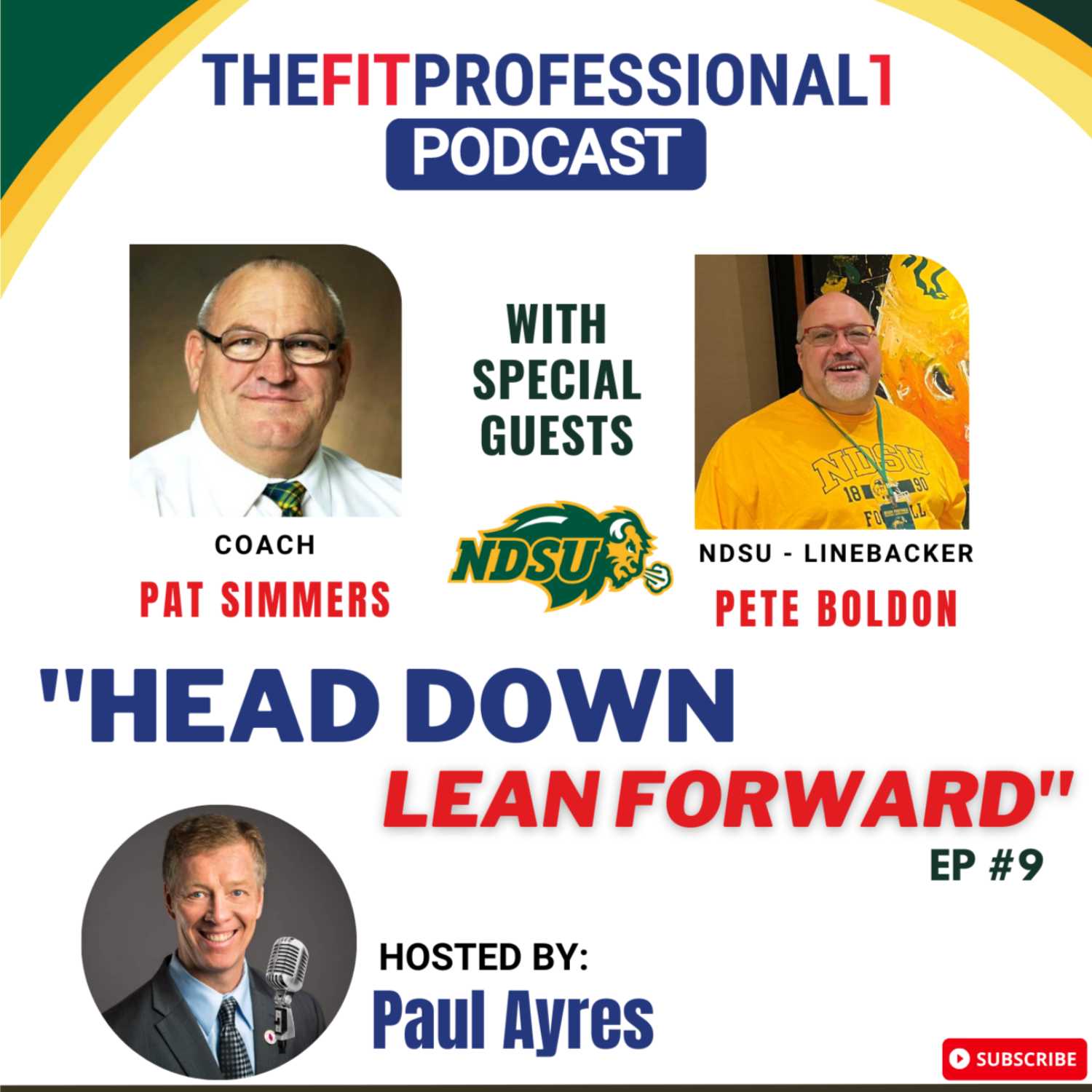 THEFITPROFESSIONAL1 PODCAST = Head Down, Lean Forward