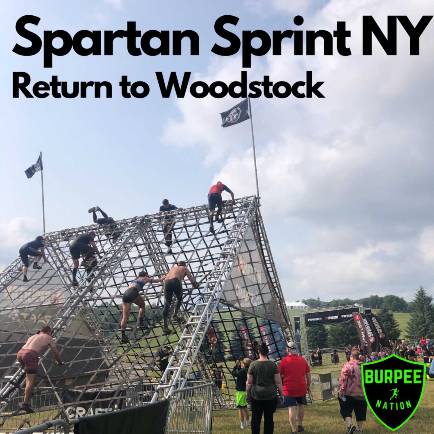 ⁣Spartan Sprint NY - Return to Woodstock