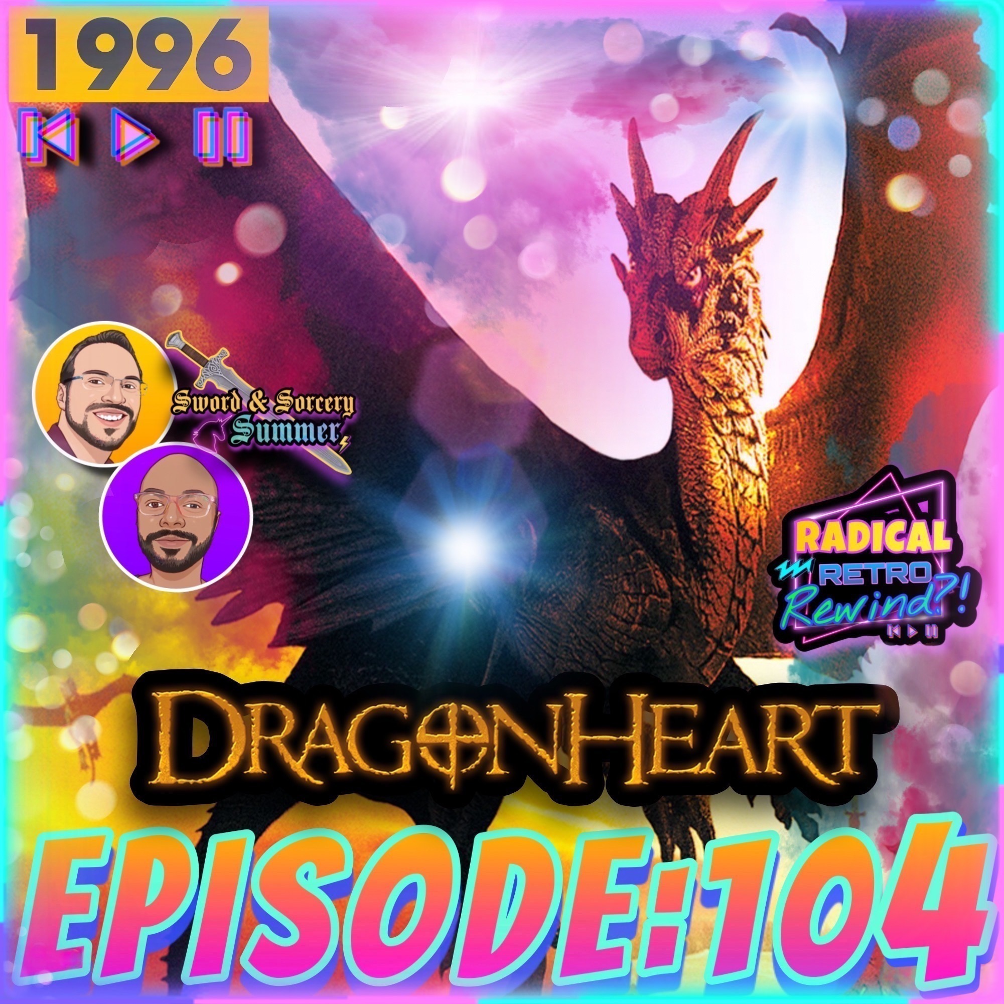 Episode 104: "DragonHeart" (1996) 🐲♥️⚔️