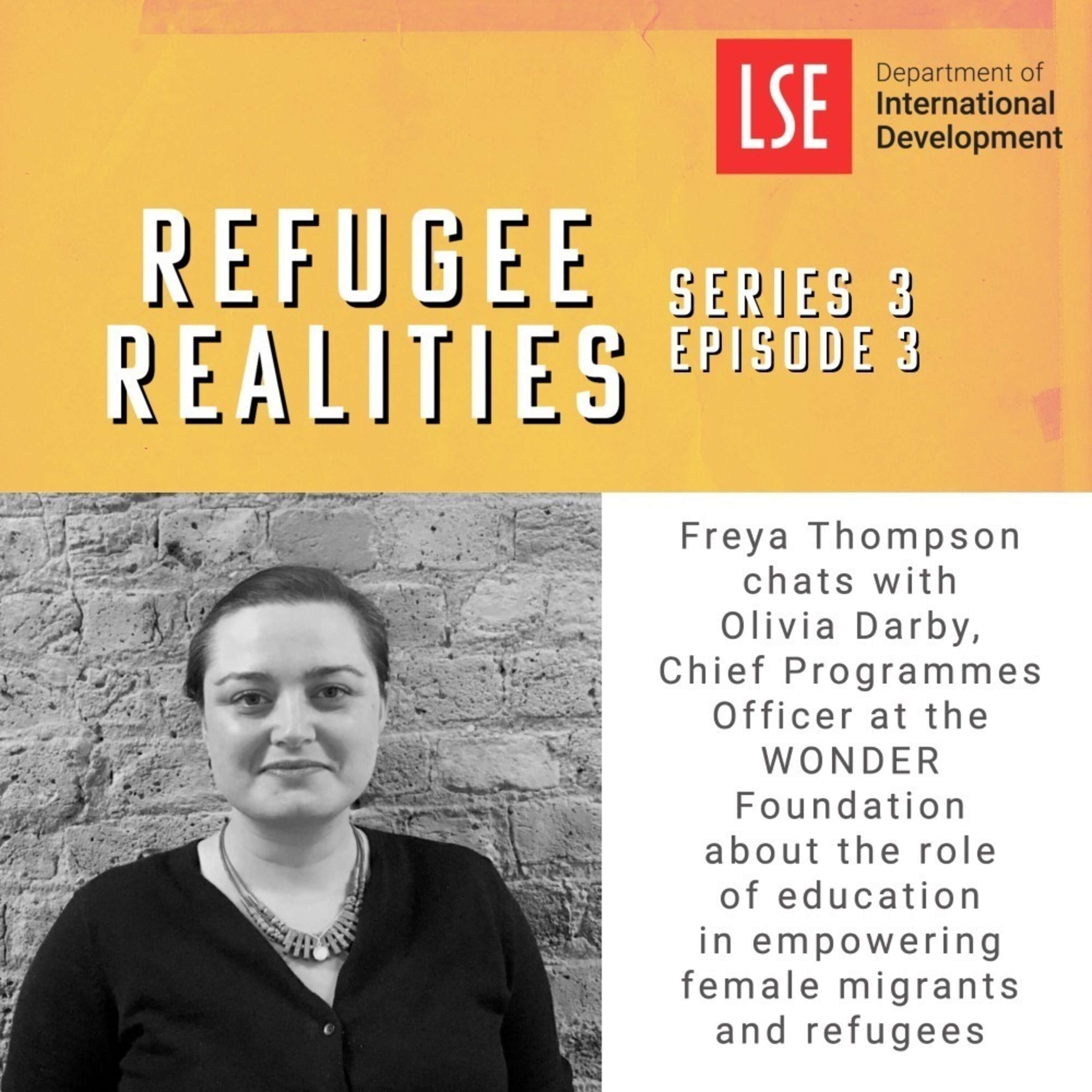 ⁣S3, E3: Empowering Migrant and Refugee Women to Thrive: The gendered experiences of forced migration