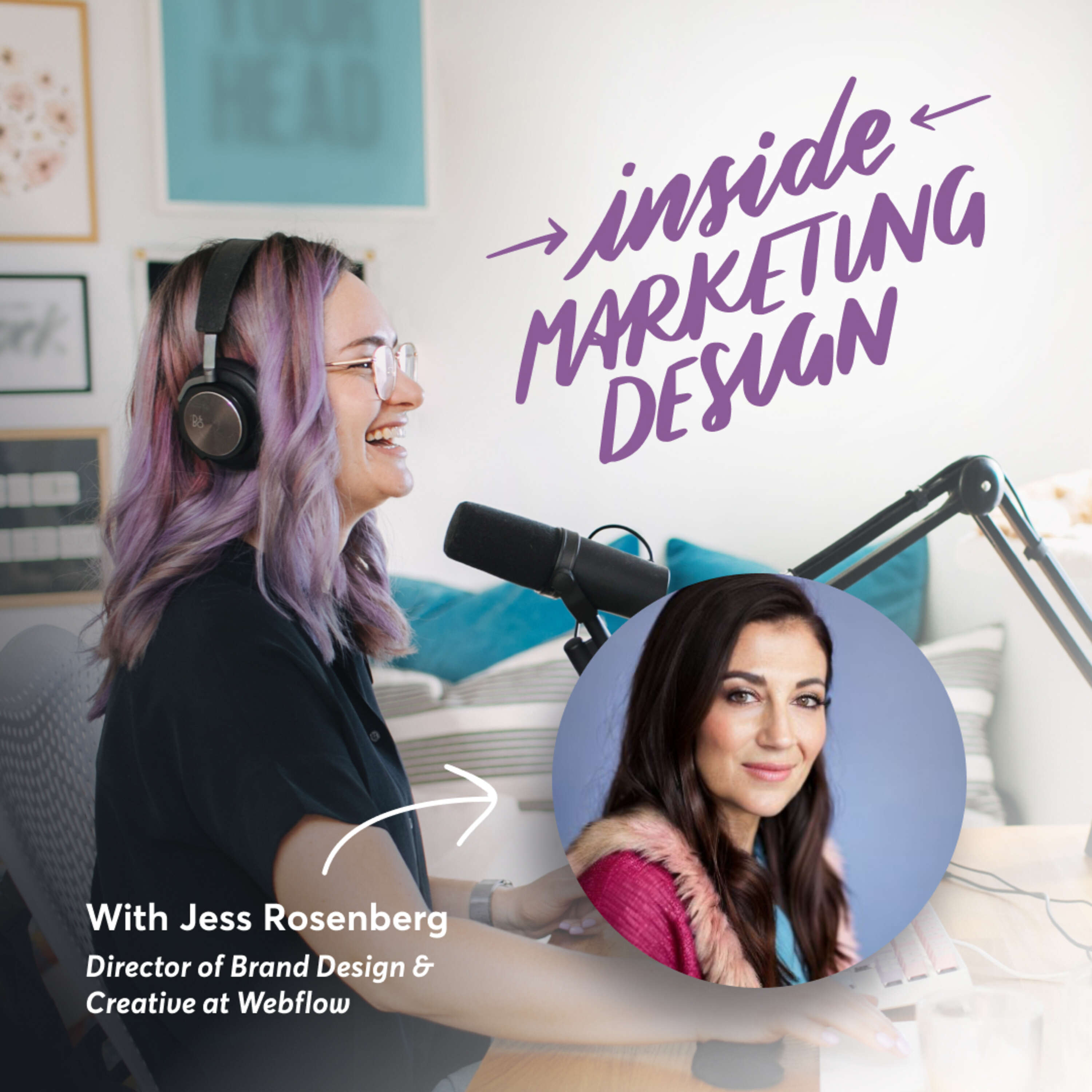 ⁣Behind-the-scenes with Webflow's Brand Studio team - S04E02 with Jess Rosenberg