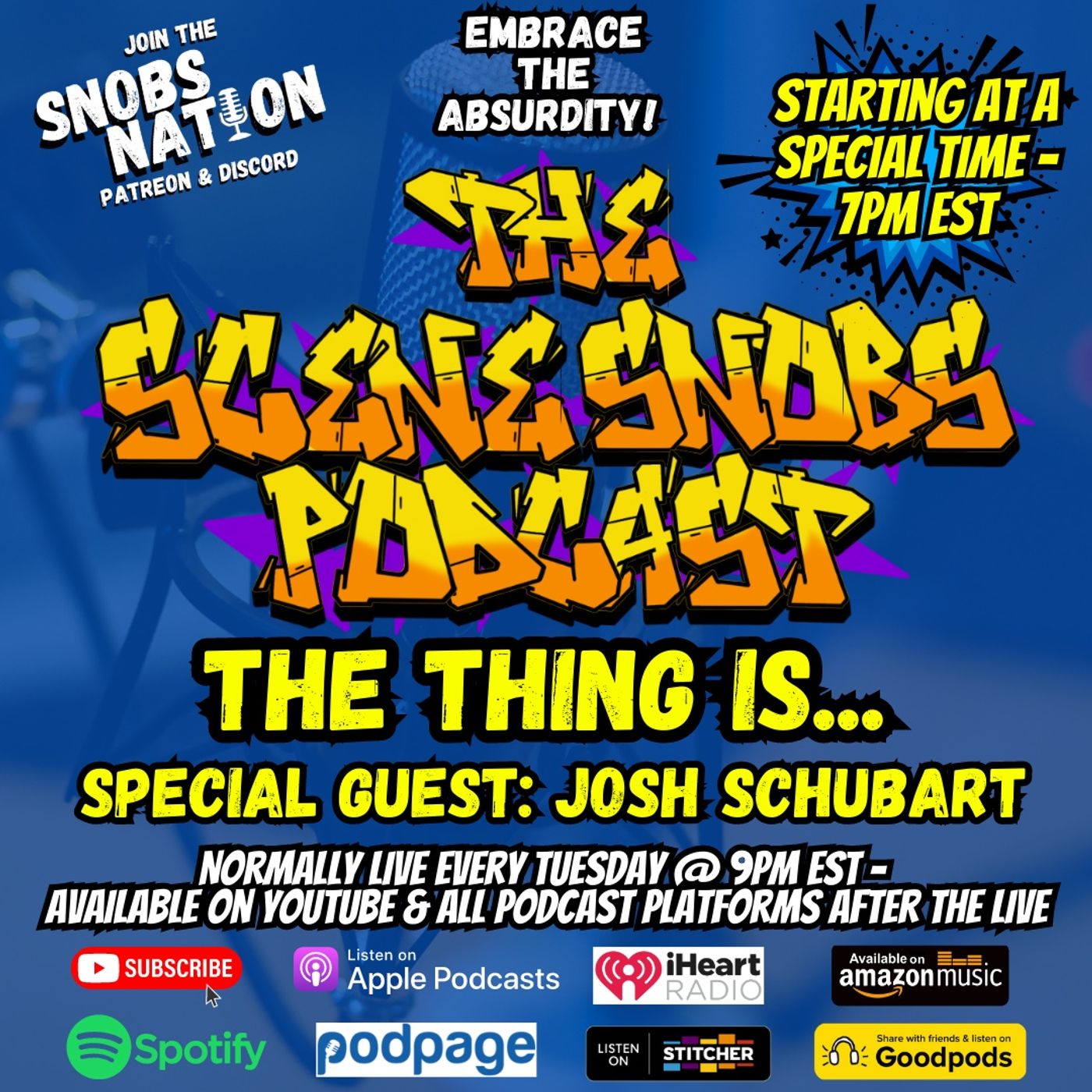 The Scene Snobs Podcast - The Thing Is...