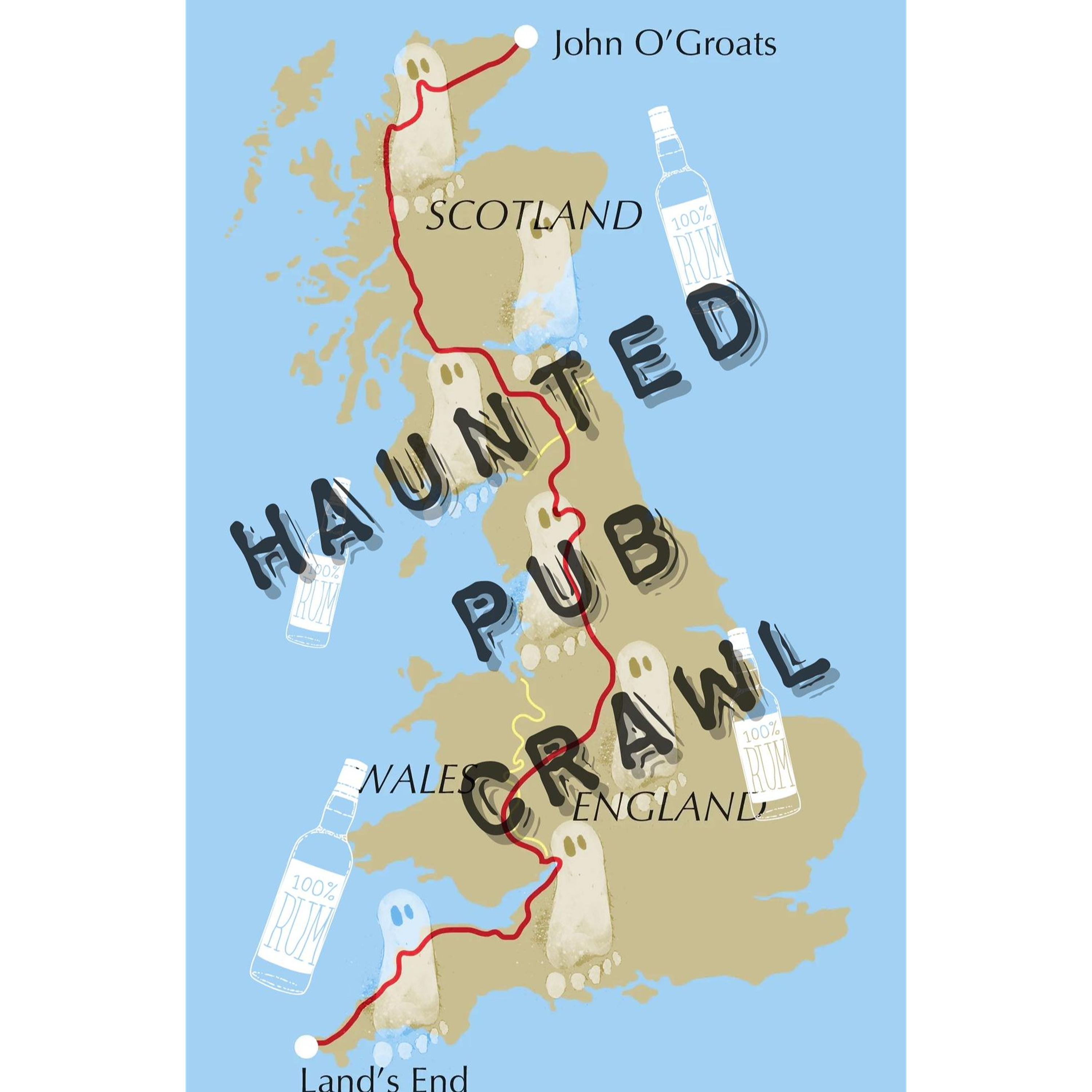 Haunted Pub Crawl - The Station Hotel and The Black Horse Inn