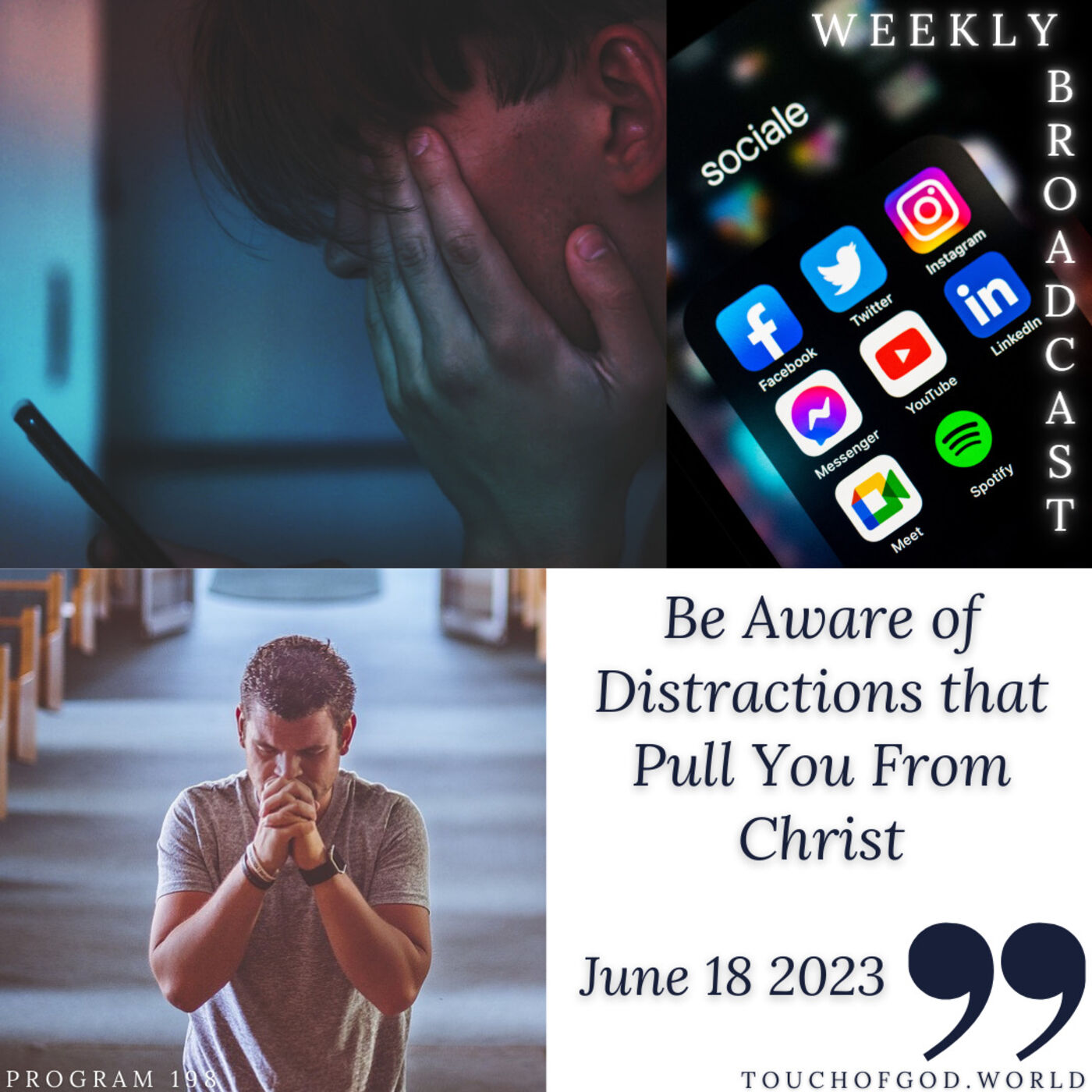 Be Aware of Distractions that Pull You From Christ (198) - June 17 2023