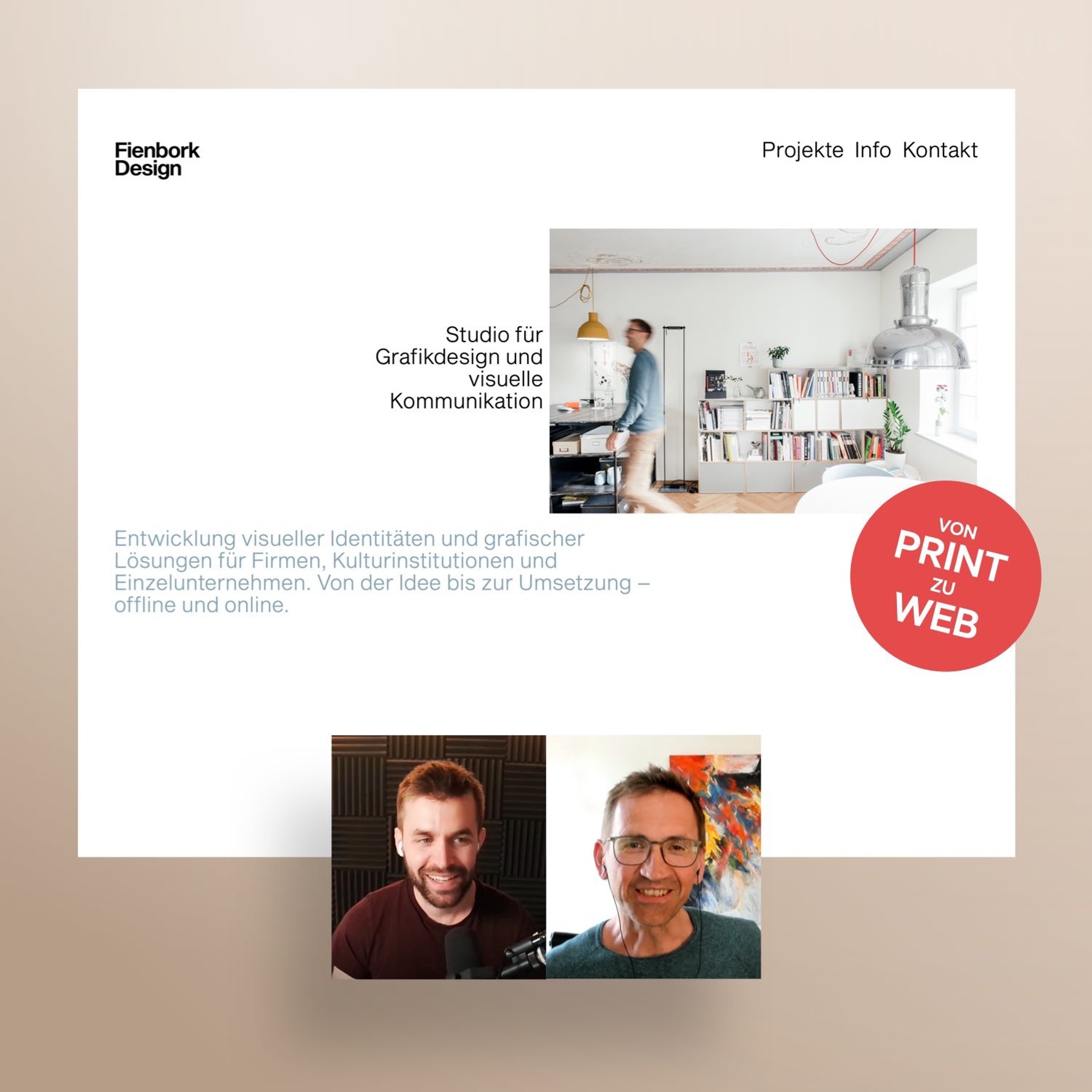 186: Von Print zu Webdesign mit Webflow – Gespräch mit Frank Fienbork