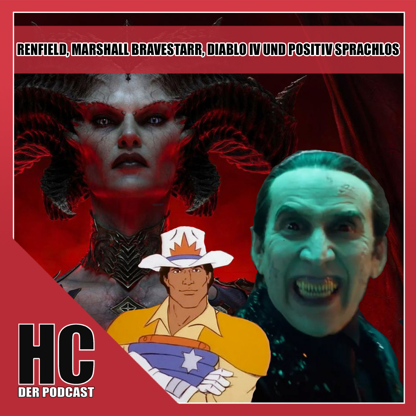 ⁣Episode 39: Renfield, Marshall Bravestarr, Diablo IV und positiv sprachlos