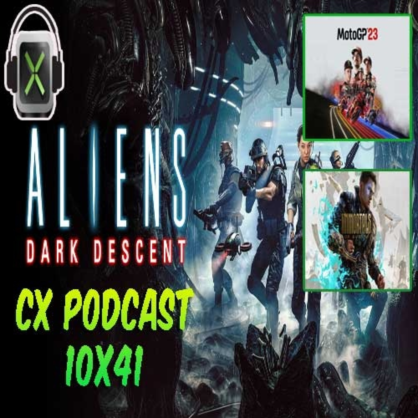 ⁣CX Podcast 10x41 - Análisis de Aliens Dark Descent y MotoGP 23