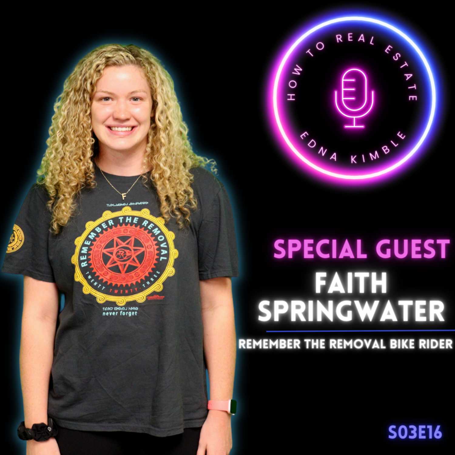 PODCAST | Special Guest Faith Springwater - Remember The Removal Bike Rider