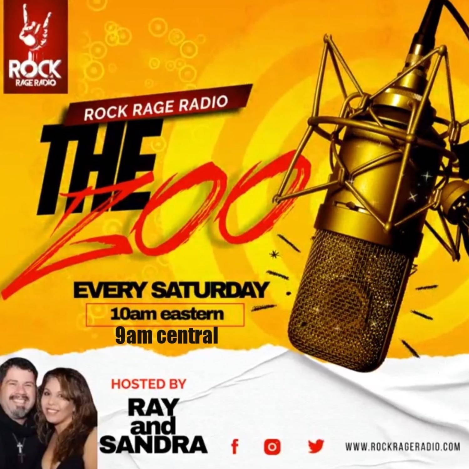 The Zoo with Ray and Sandra on Rock Rage Radio Episode 29 Hour 2