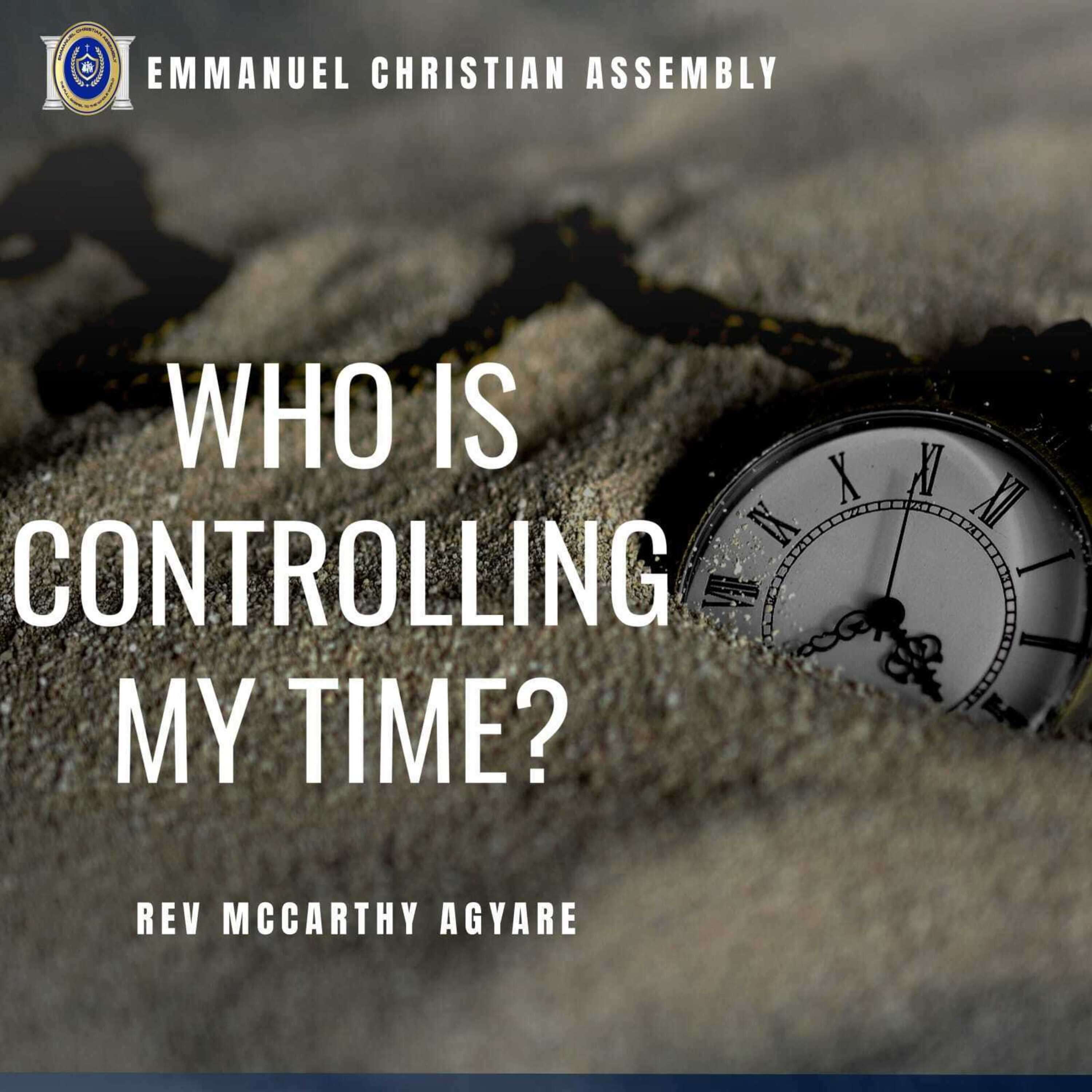 WHO IS CONTROLLING YOUR TIME....the big question