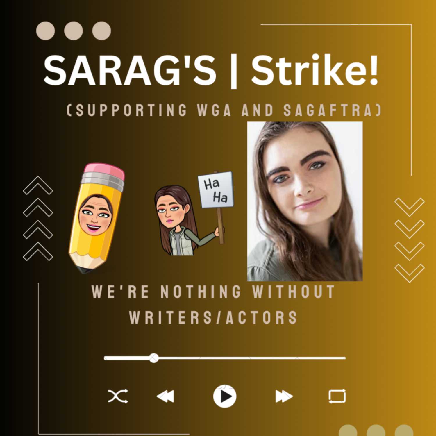 Sara G l Strikes (Supporting WGA/SAGAFTRA): EP 3 I have fomo of picketing 