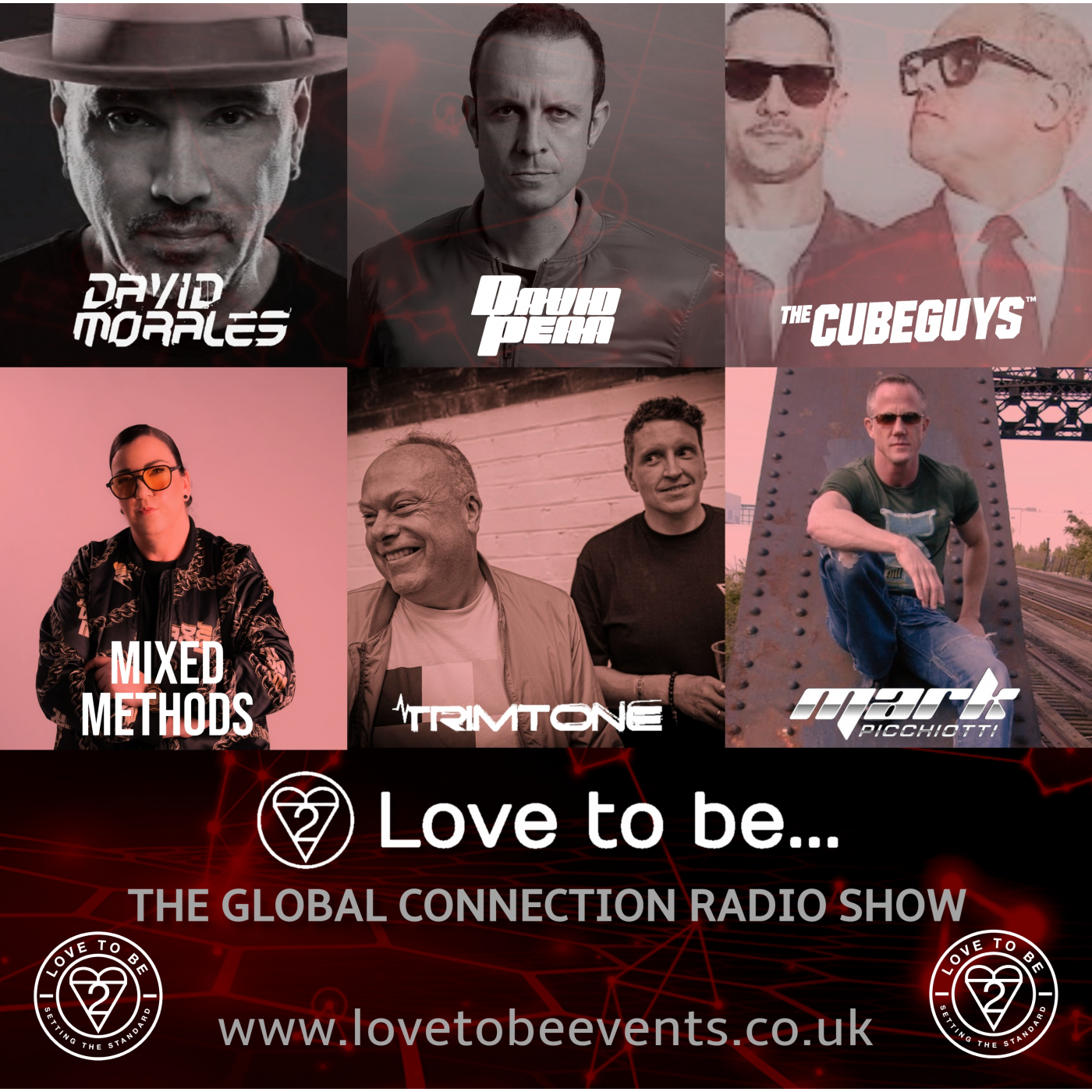 Love to be... The Global Connection Show 148 | David Morales, The Cube Guys, Trimtone