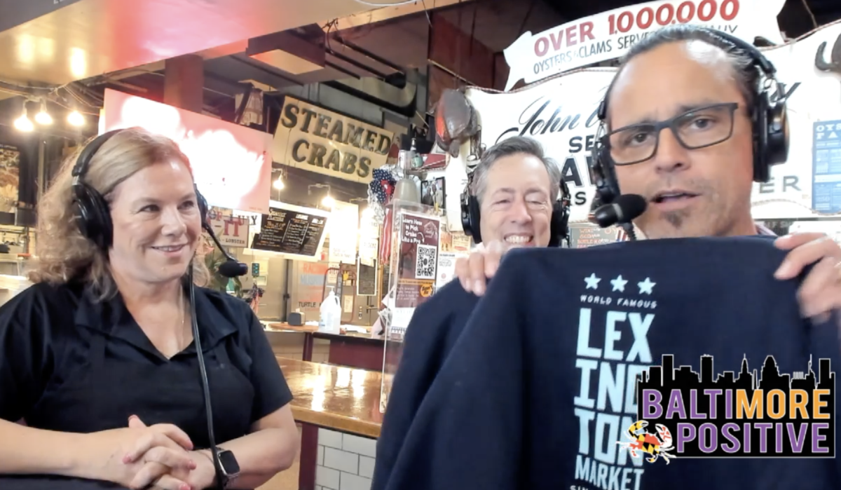 ⁣Lexington Market CEO Paul Ruppert joins Damye Hahn at Faidley’s to discuss new market and vendors and future