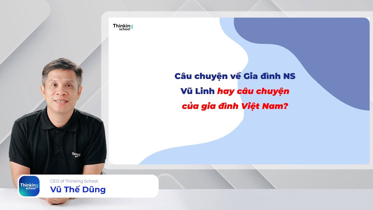 ⁣Câu chuyện về gia đình NS Vũ Linh – hay câu chuyện gia đình Việt Nam?