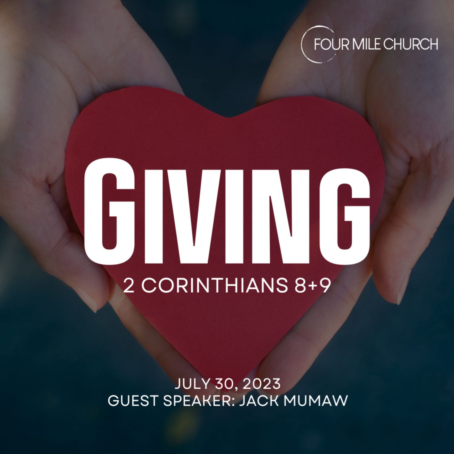 2 Corinthians 8+9 ~ Giving