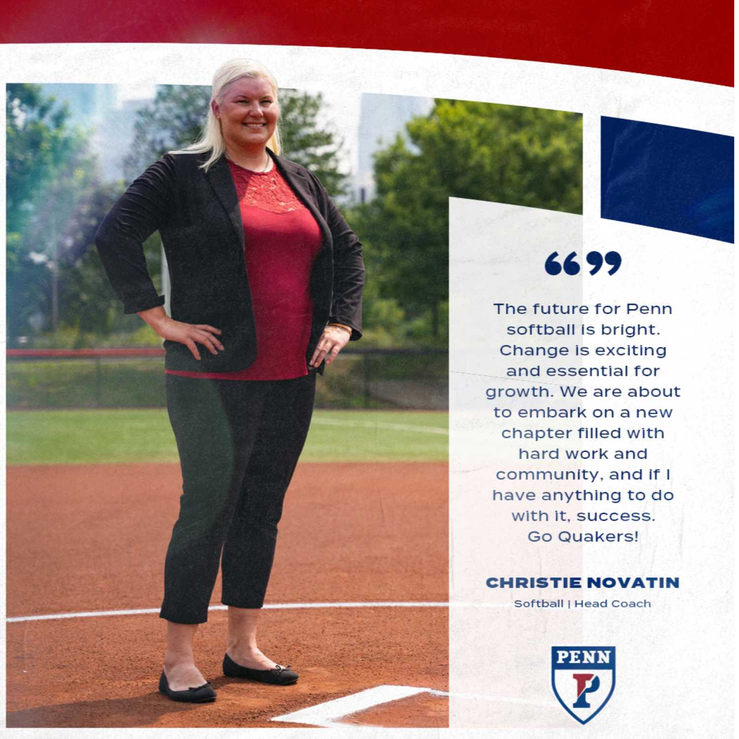 New Head Softball Coach Christie Novatin