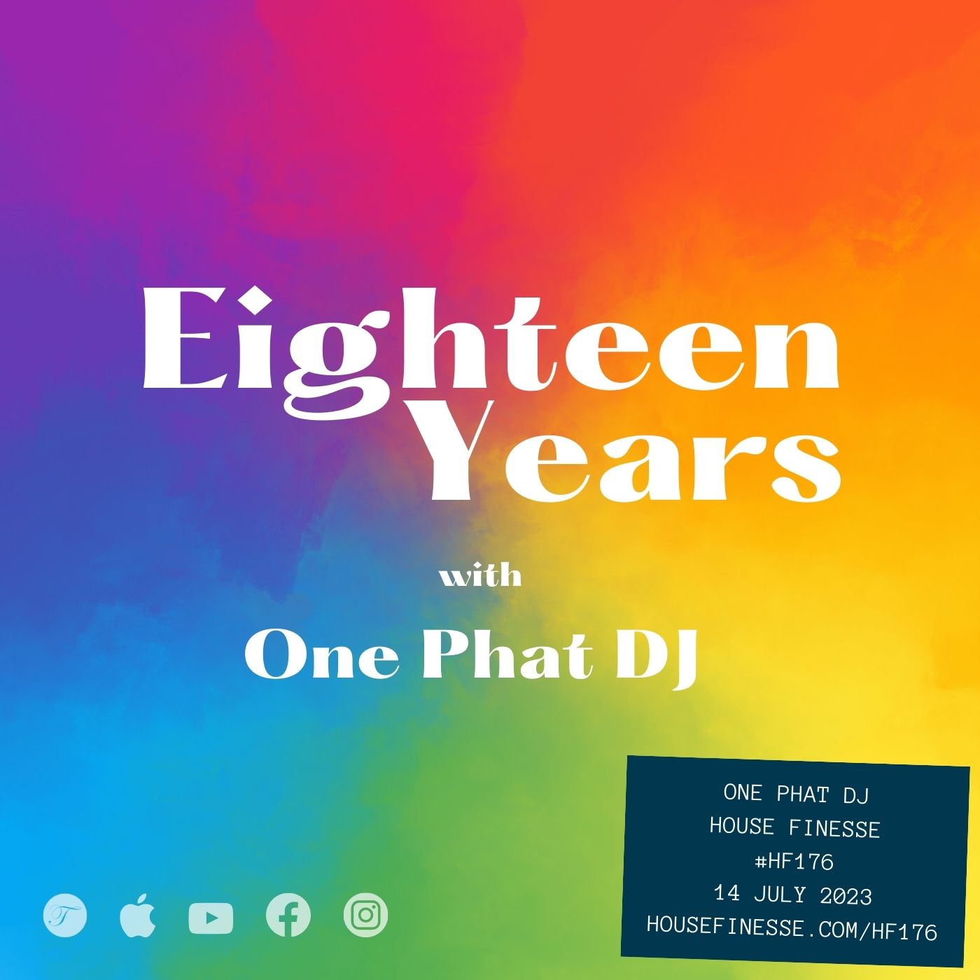 ⁣Eighteen Years with One Phat DJ