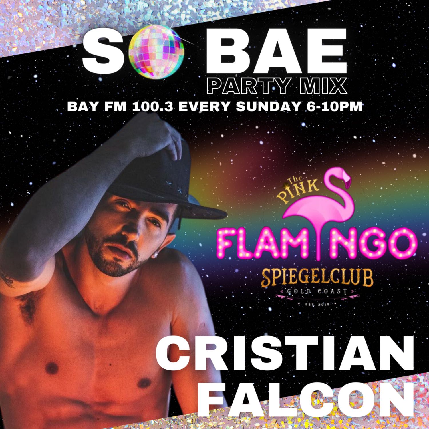 Cristian Falcon of ‘Pink Flamingo’ Joins The Party!