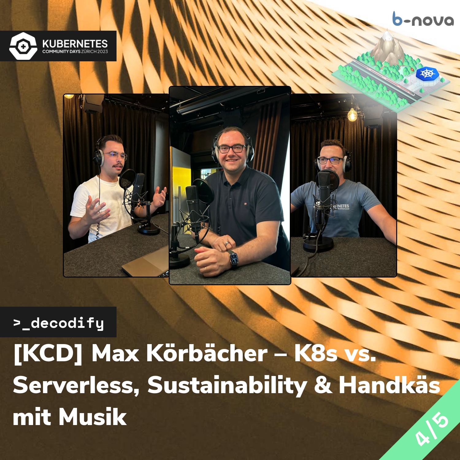 [KCD] Max Körbächer – K8s vs. Serverless, Sustainability & Handkäs mit Musik