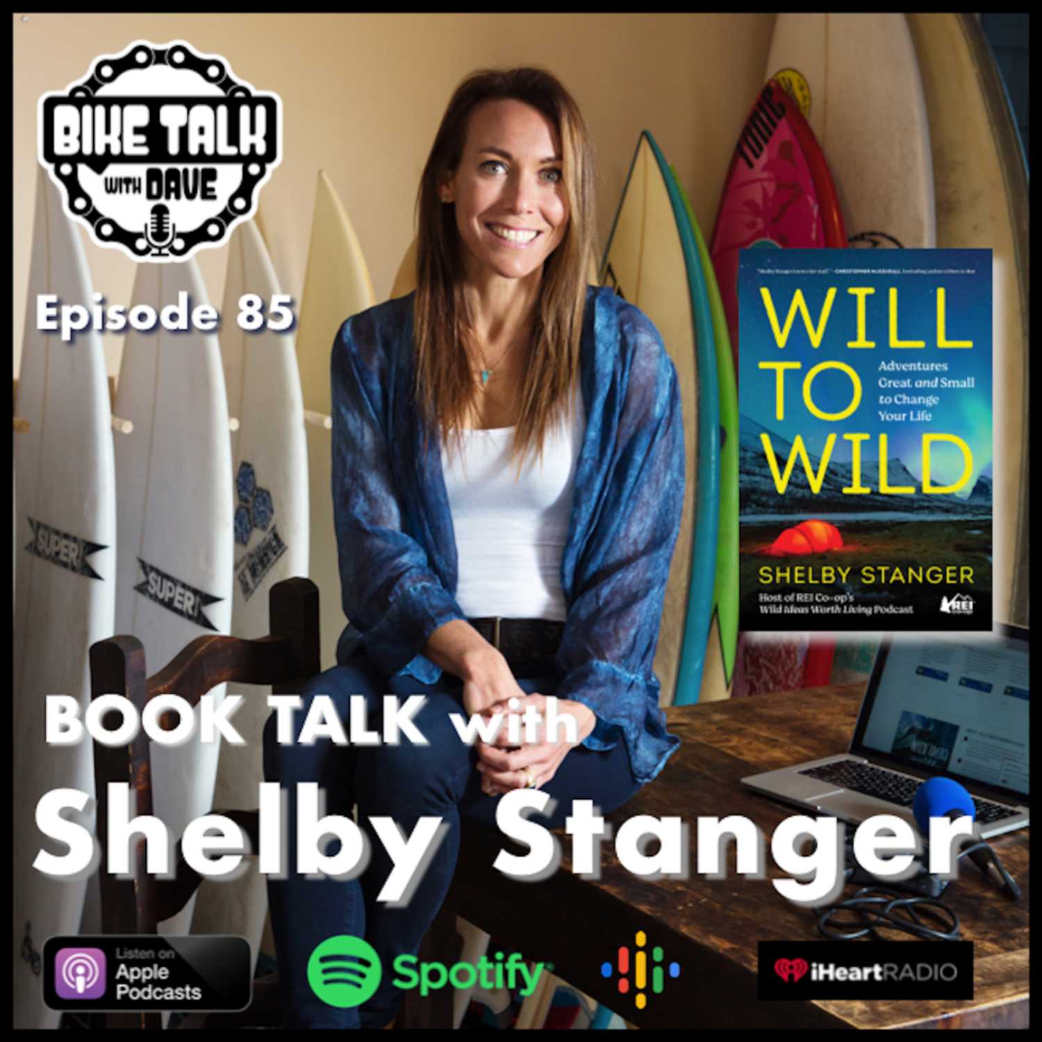 Ep. 85 Shelby Stanger, Author, Podcaster and Surfer