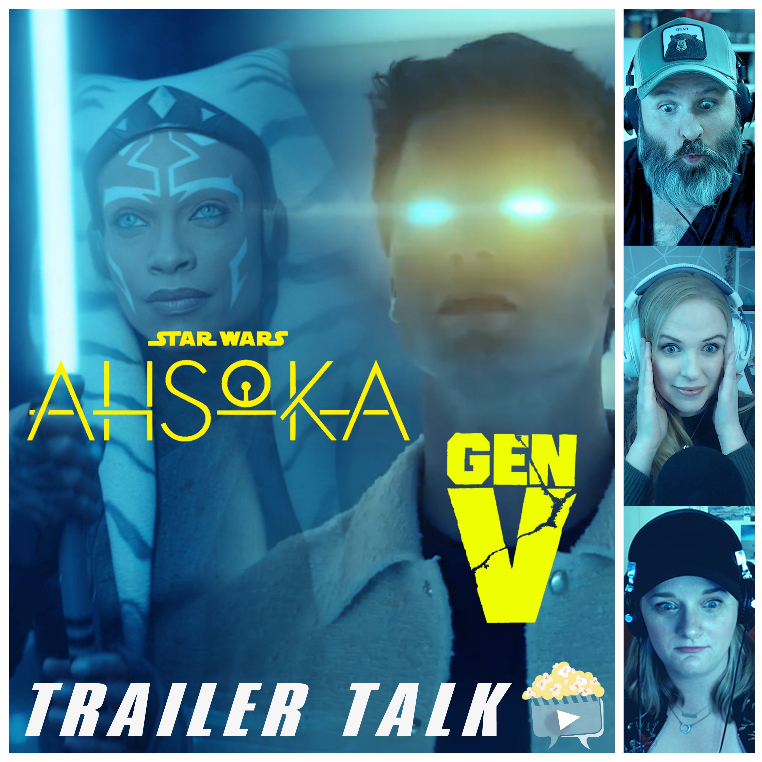 Ahsoka and Gen V Trailer Reaction & Discussion - TRAILER TALK LIVE