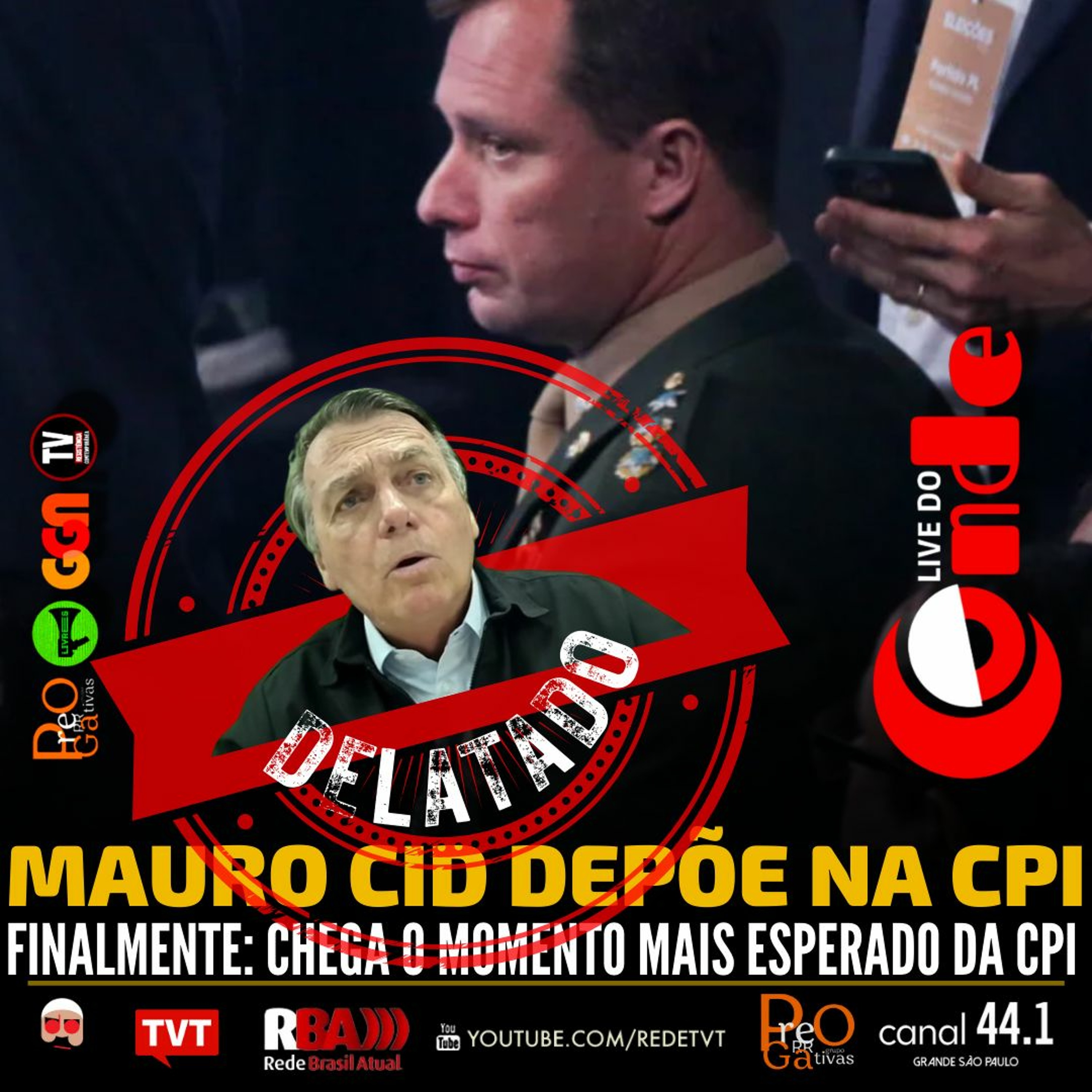 Live do Conde! Mauro Cid depõe na CPI: chega o momento mais importante da comissão