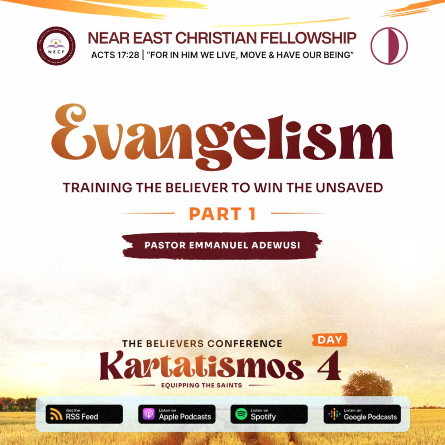 Evangelism: Training The Believer To Win The Unsaved | Pastor Emmanuel Adewusi | Day 4 Kartatismos