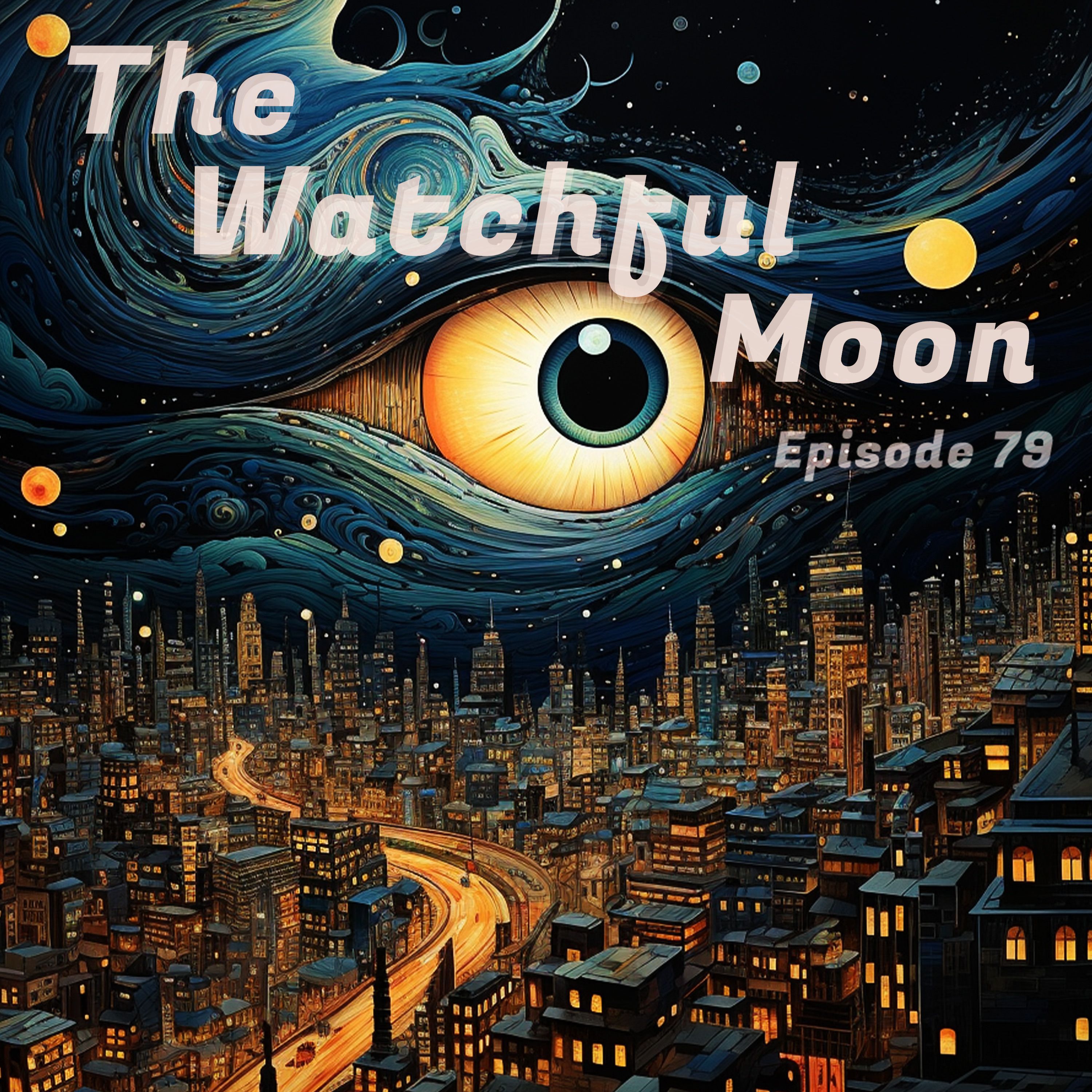 ⁣The Watchful Moon