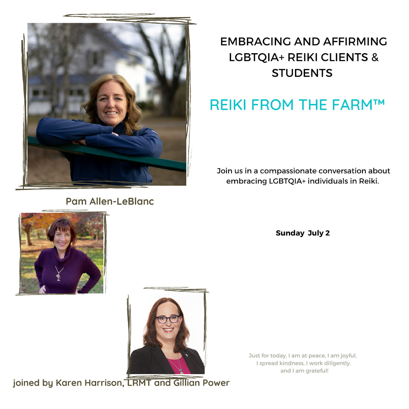 Embracing and Affirming LGBTQIA+ Reiki Clients and Students - with Karen Harrison & Gillian Power