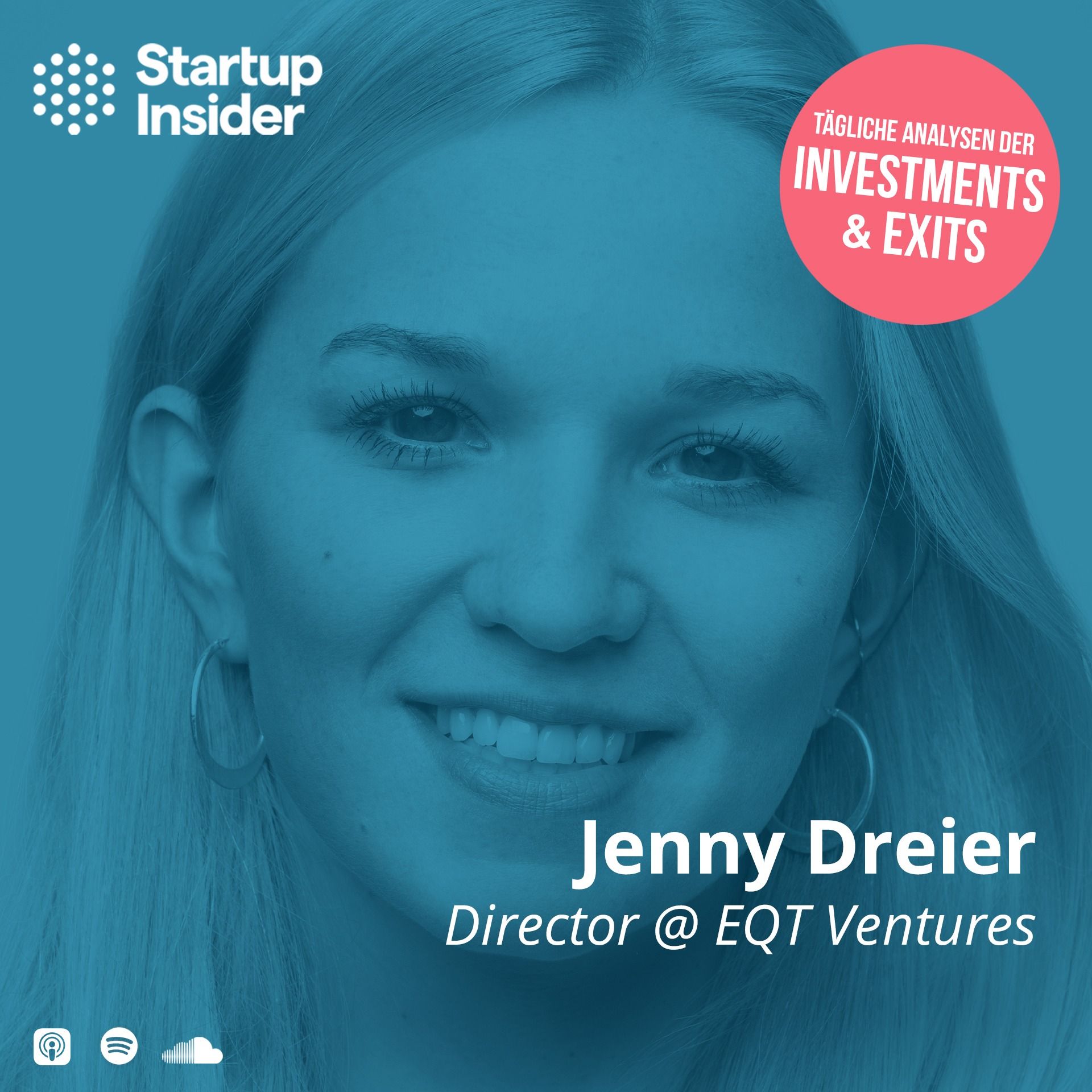 ⁣Investments & Exits mit Jenny Dreier von EQT Ventures