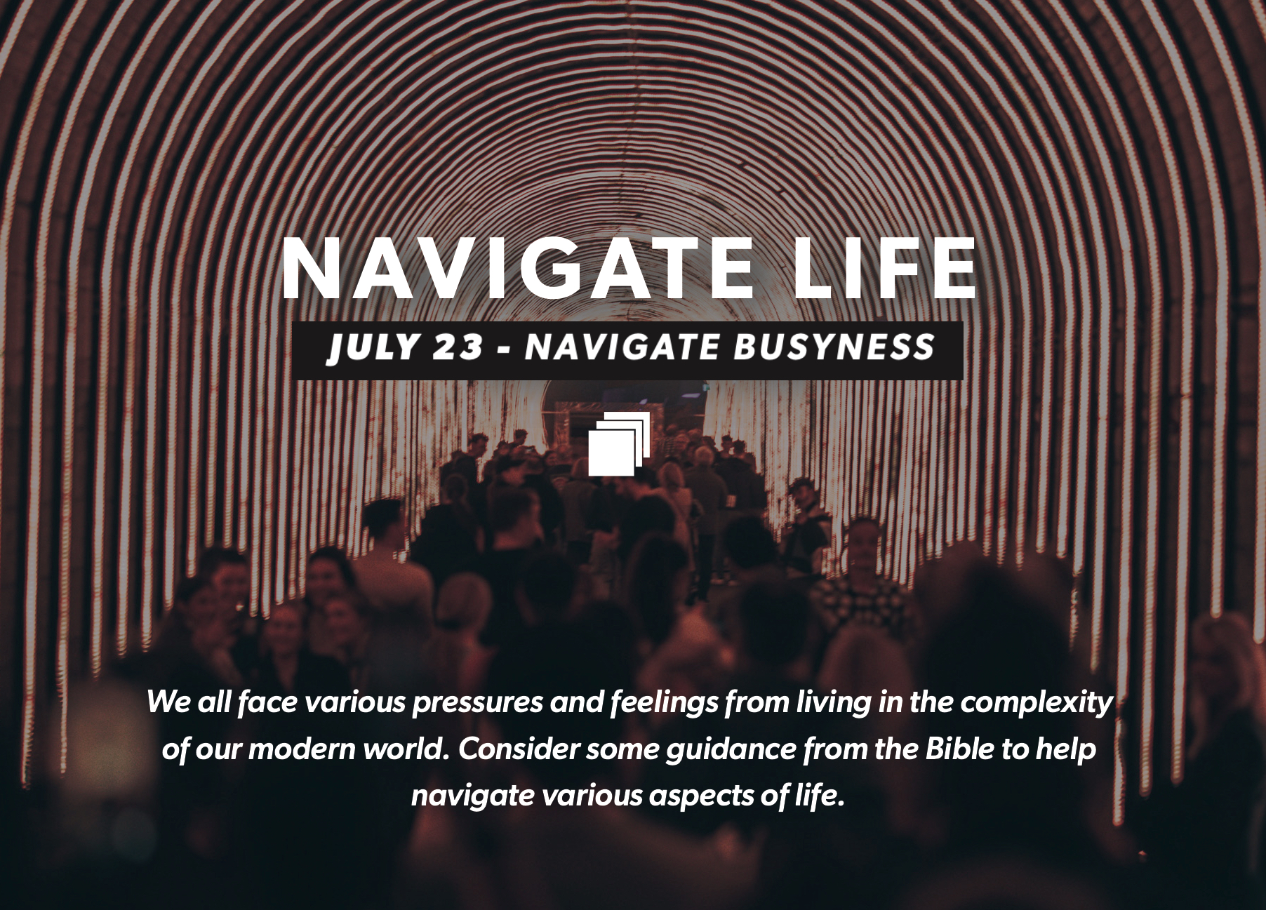 ⁣Navigate Busyness