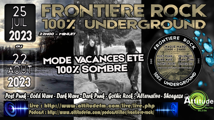 Frontière Rock 100% Underground du 25.07.23