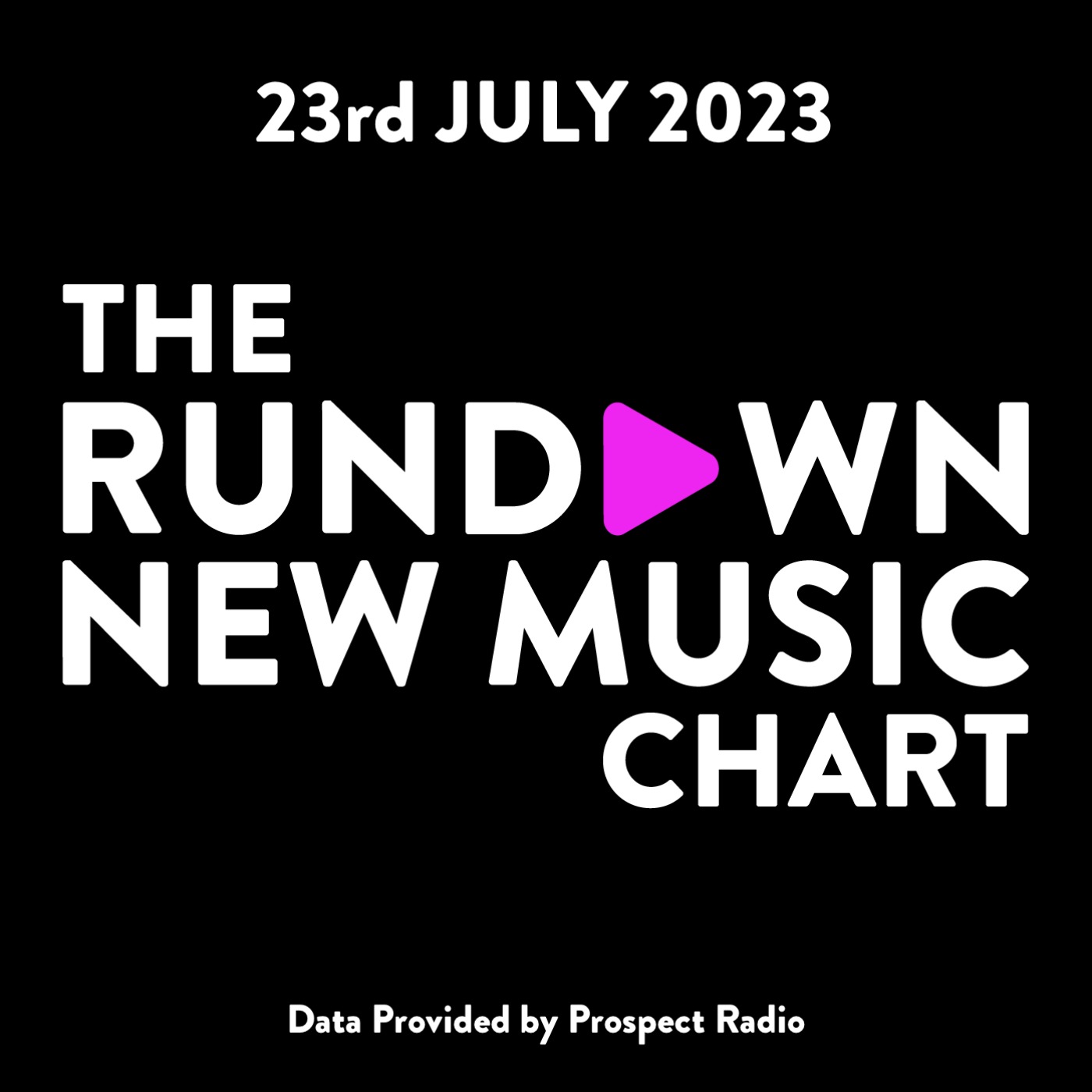 New Music Chart | 23rd July 2023