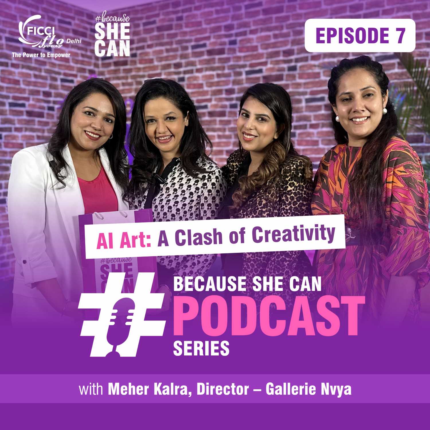 From Finance to Art: Meher Kalra creates space for emerging artists | Because She Can Podcast Ep-07