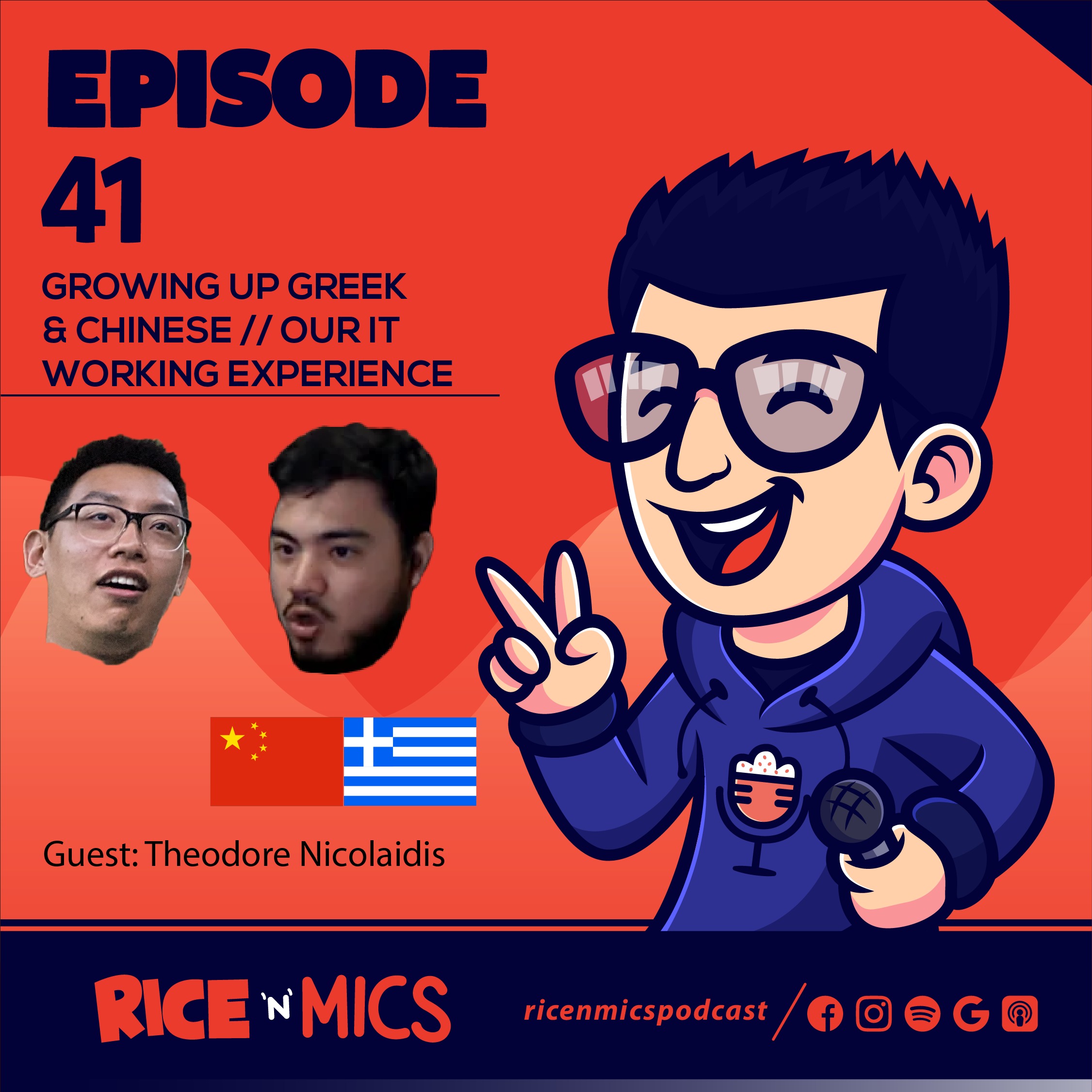 41 - Growing up Greek & Chinese // Our IT Working Experience