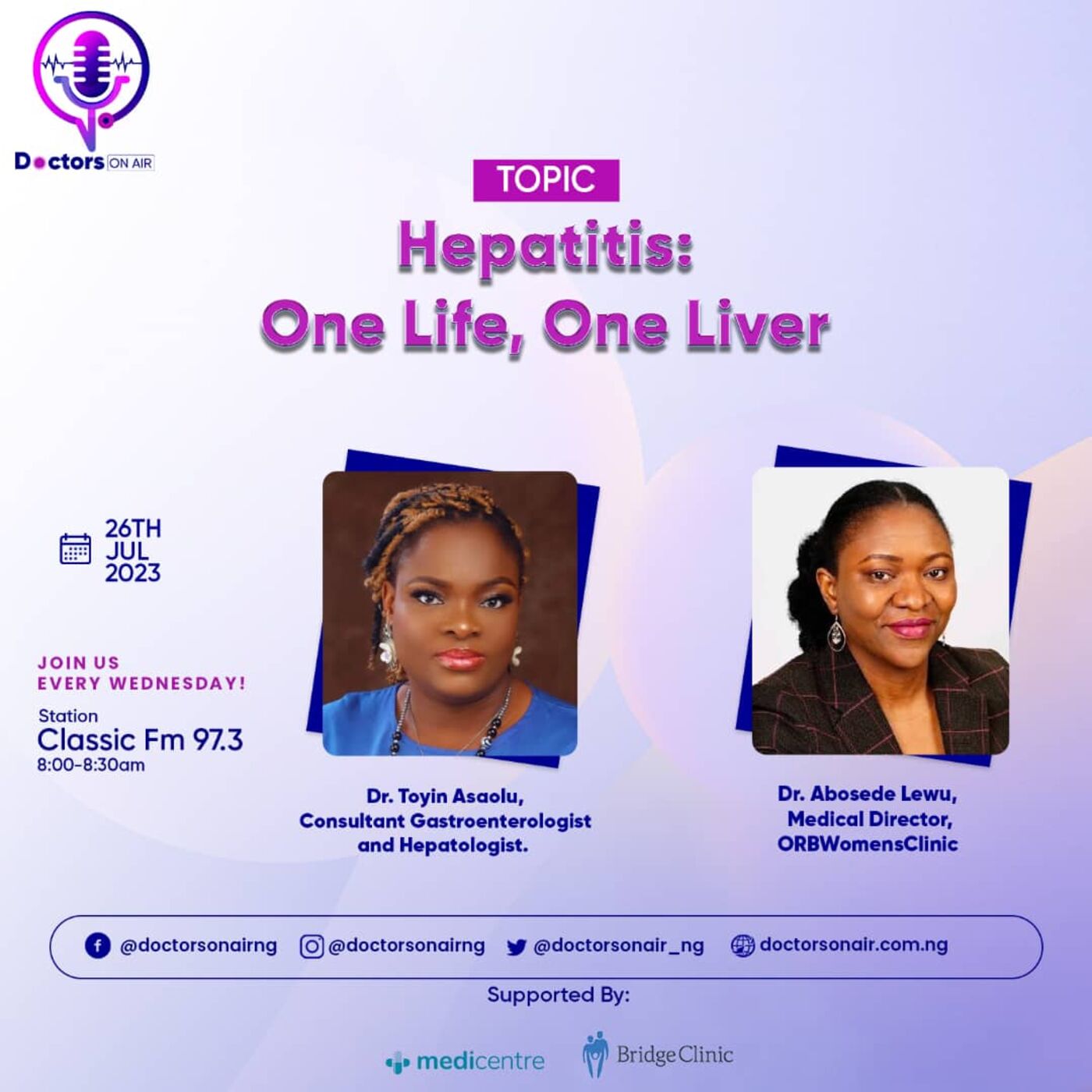 ⁣Hepatitis: One Life, One Liver