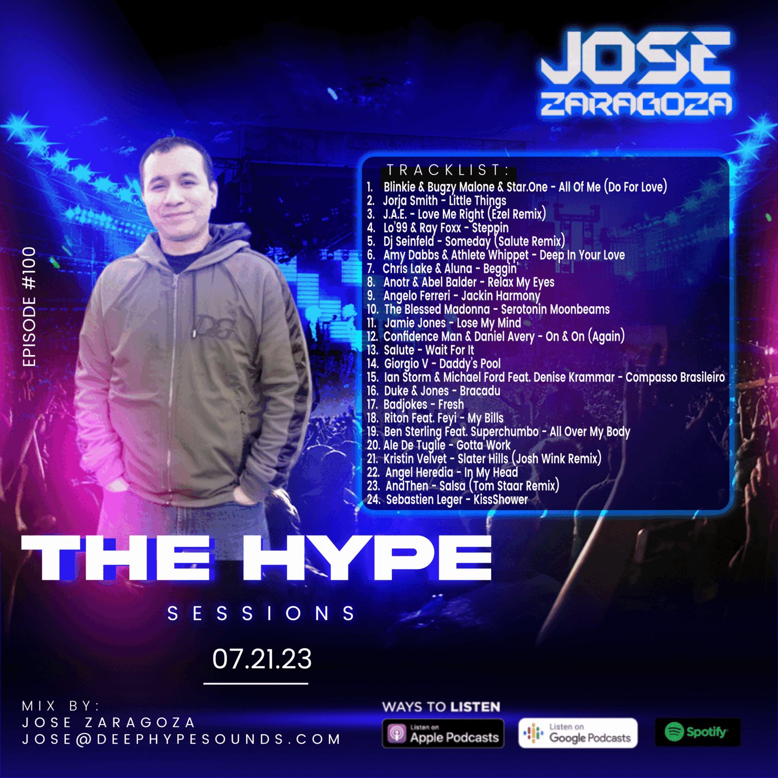 Jose Zaragoza - The Hype Sessions Volume #100