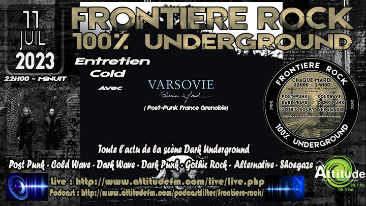 Frontière Rock 100% Underground du 11.07.23