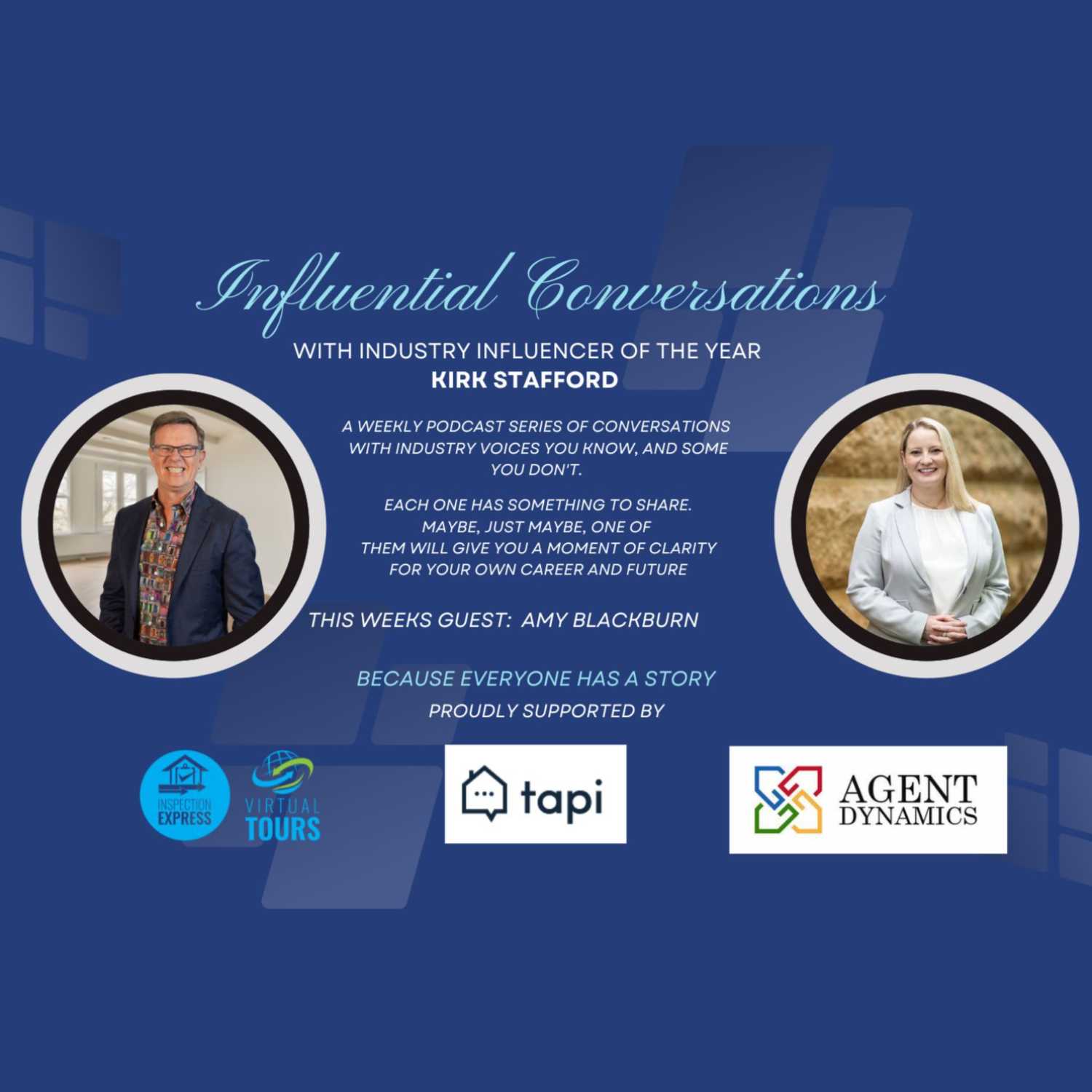 Influential Conversations with Kirk Stafford & Amy Blackburn