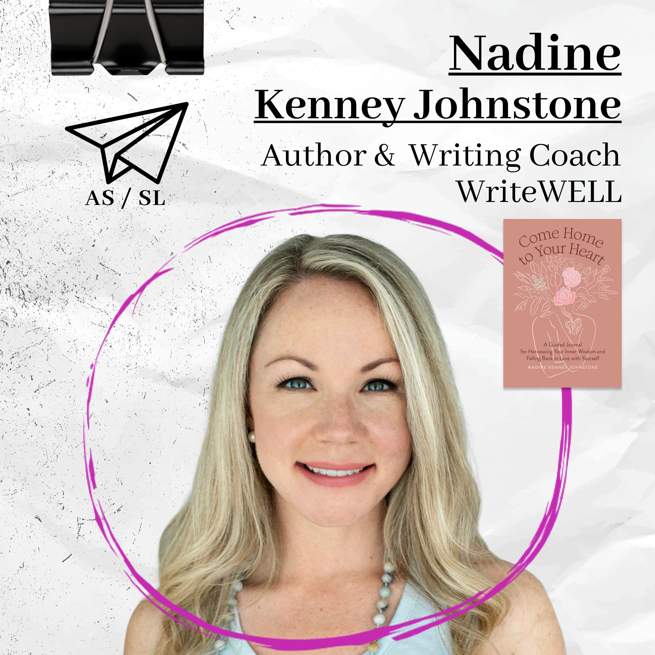 Perfectionism, Pivoting and Persistence with Writer / Podcaster Nadine Kenney Johnstone