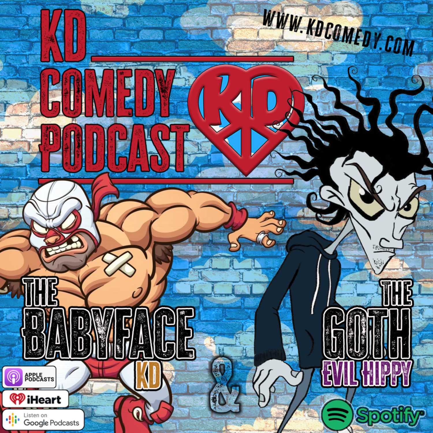 106. A Founding Fathers Queer One - The Babyface & the Goth | The Kd Comedy Podcast