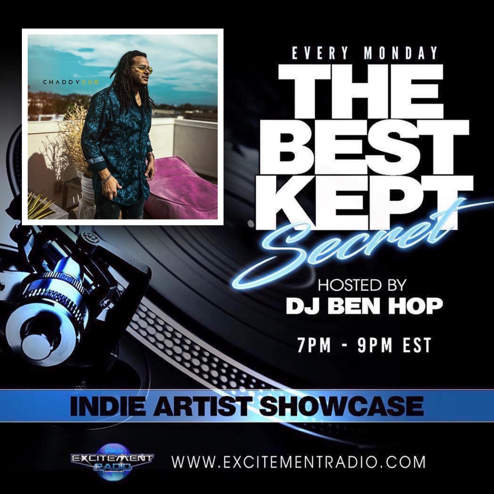 DJ Ben Hop "Best Kept Secret" Guest Chaddy Cub