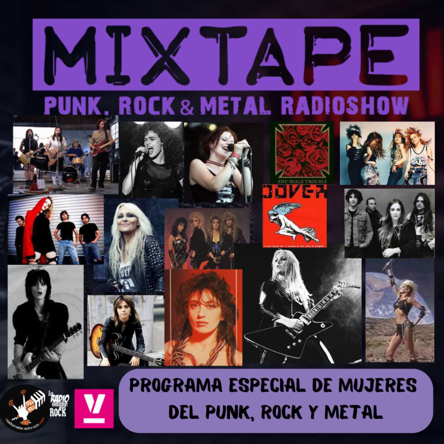 Mixtape Especial Mujeres del Punk, Rock y Metal