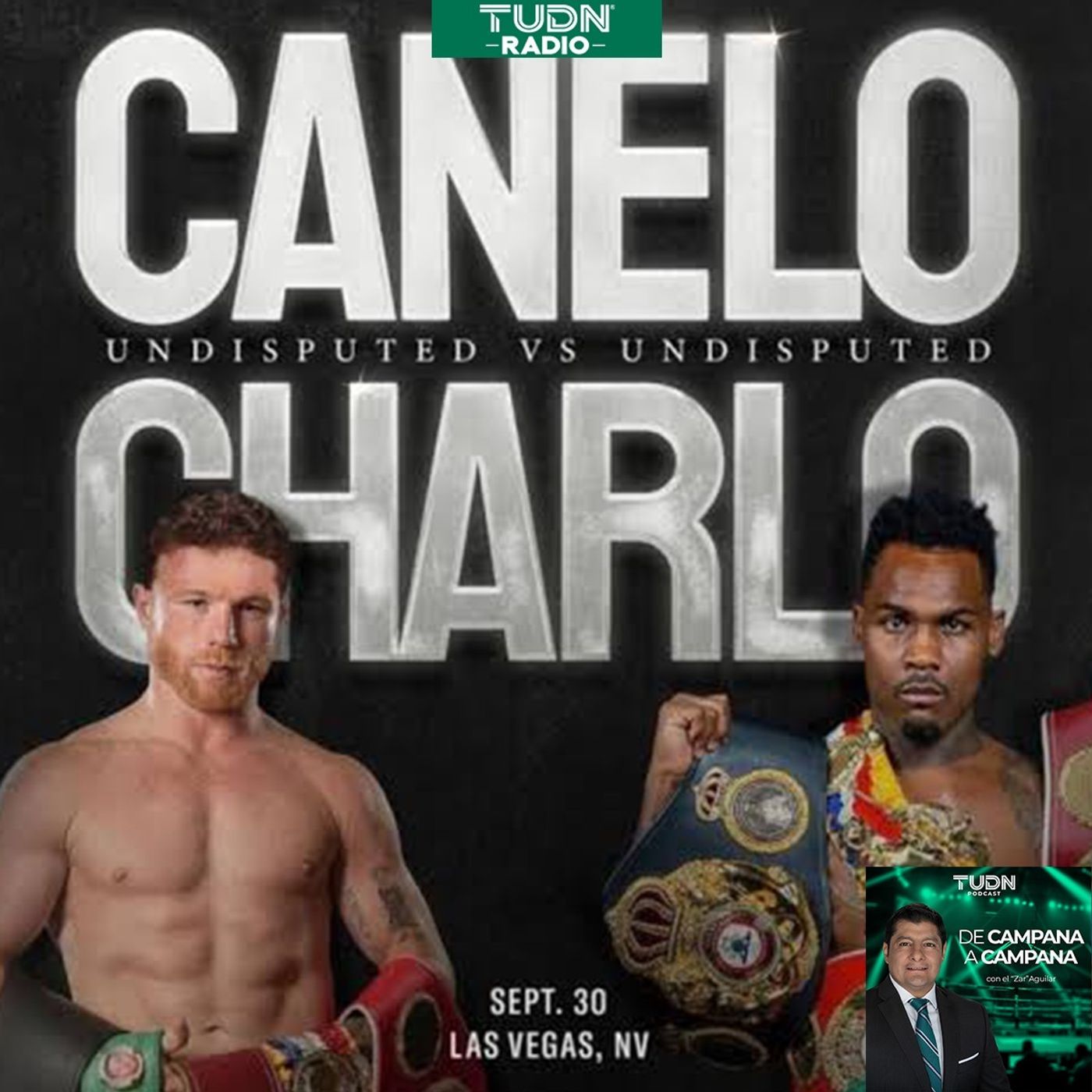 Canelo con mucha ventaja sobre Charlo!