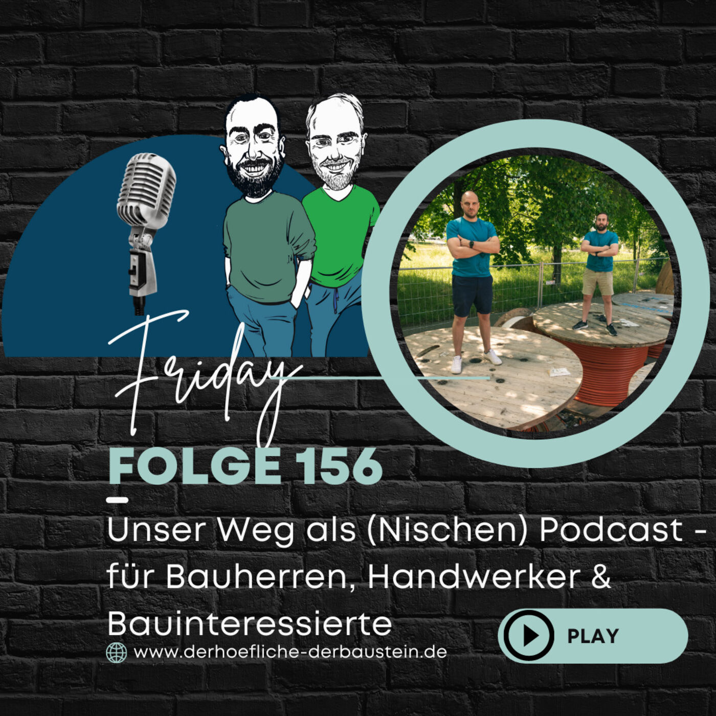 156 - Unser Weg als (Nischen) Podcast - für Bauherren, Handwerker & Bauinteressierte