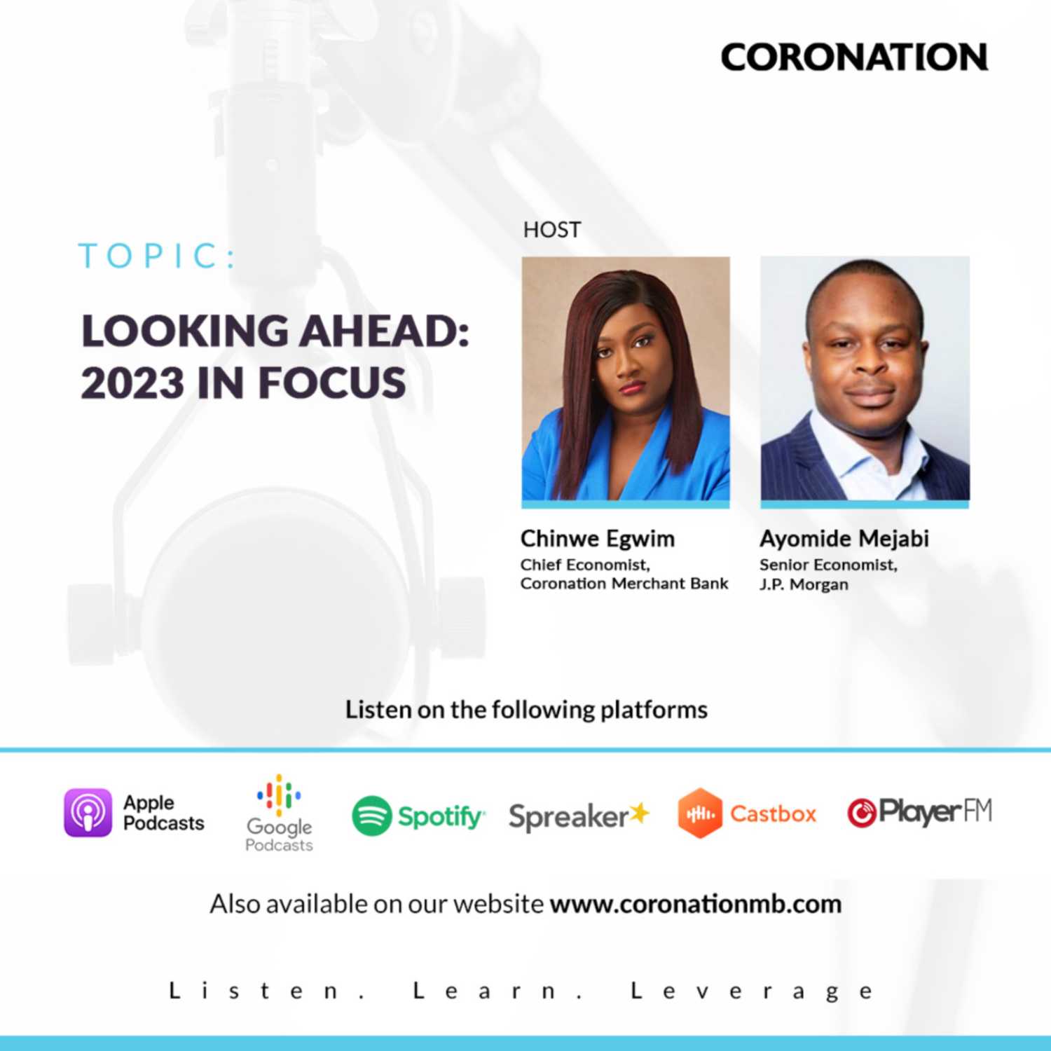 ⁣Coronation Merchant Bank Presents: Looking Ahead: 2023 in Focus