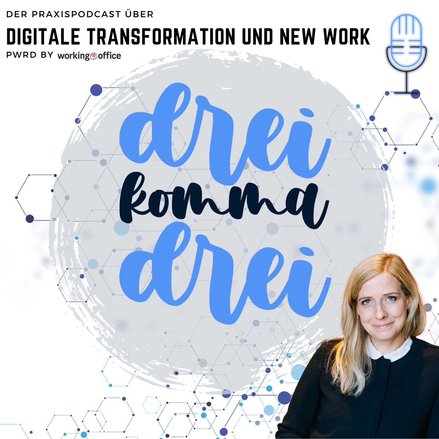 dreikommadrei - der Praxispodcast zu digitaler Transformation und New Work 