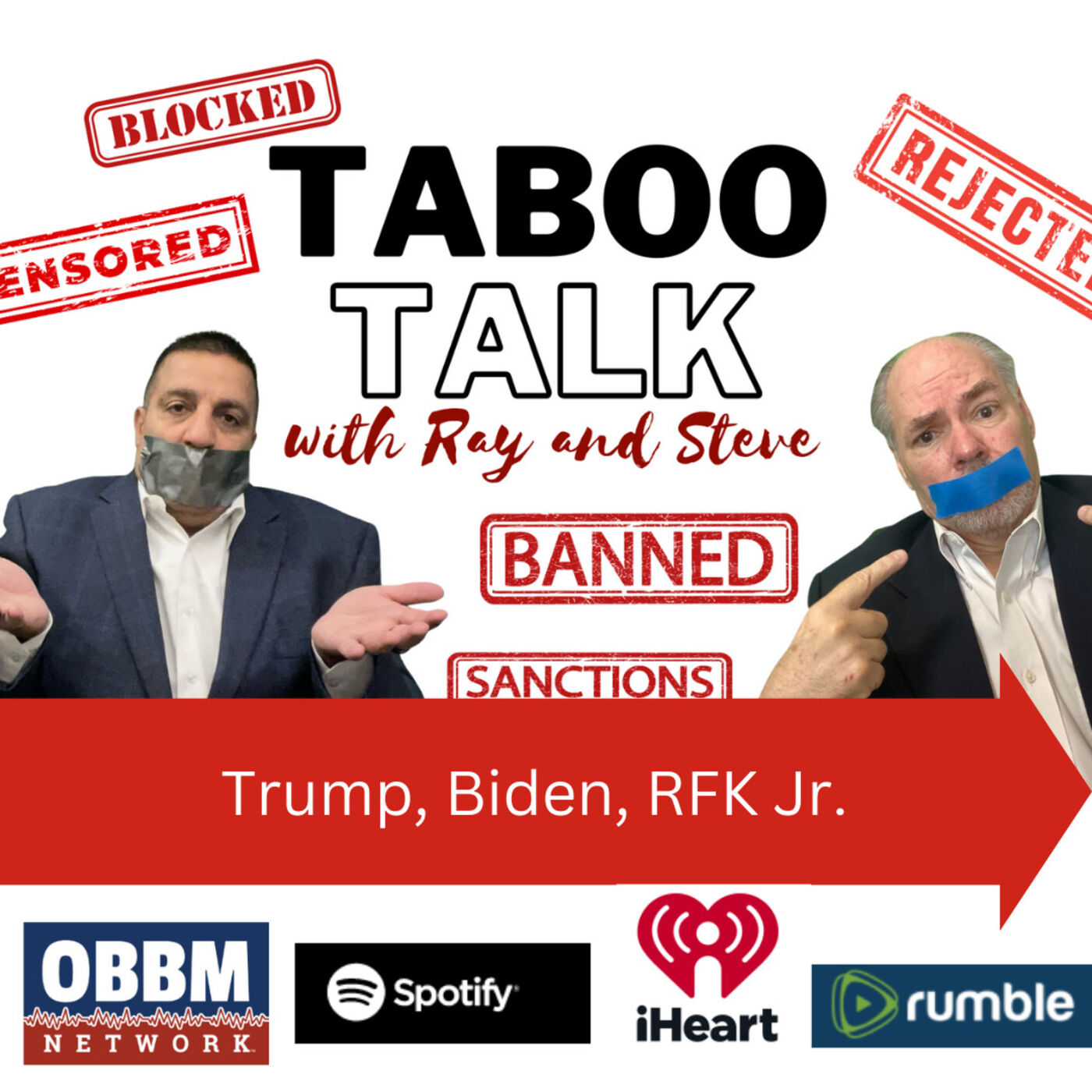 Trump, Biden, And RFK Jr. - Taboo Talk Podcast With Ray & Steve