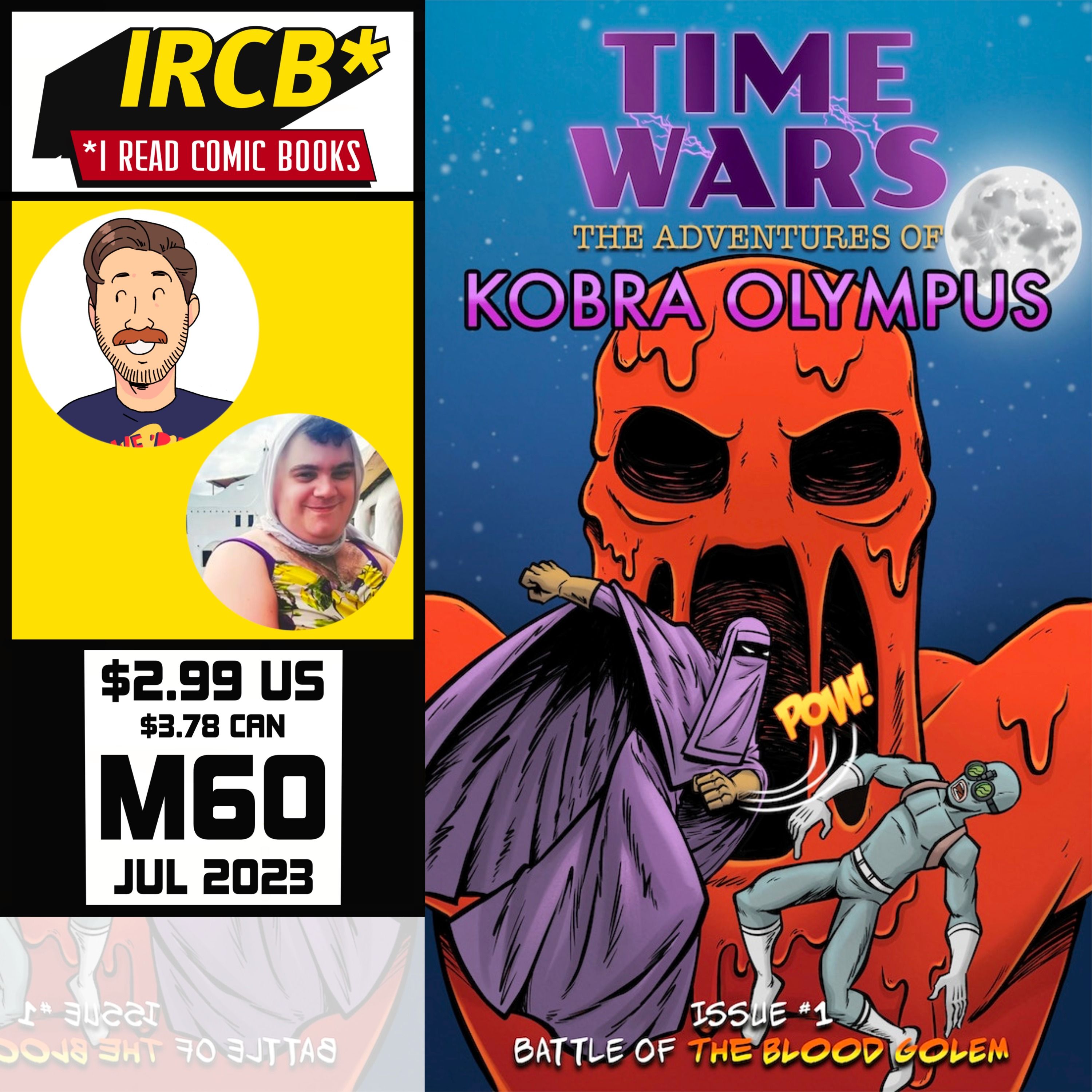 Minisode 60 | Time Wars: the Adventures of Kobra Olympus with Bijhan Agha