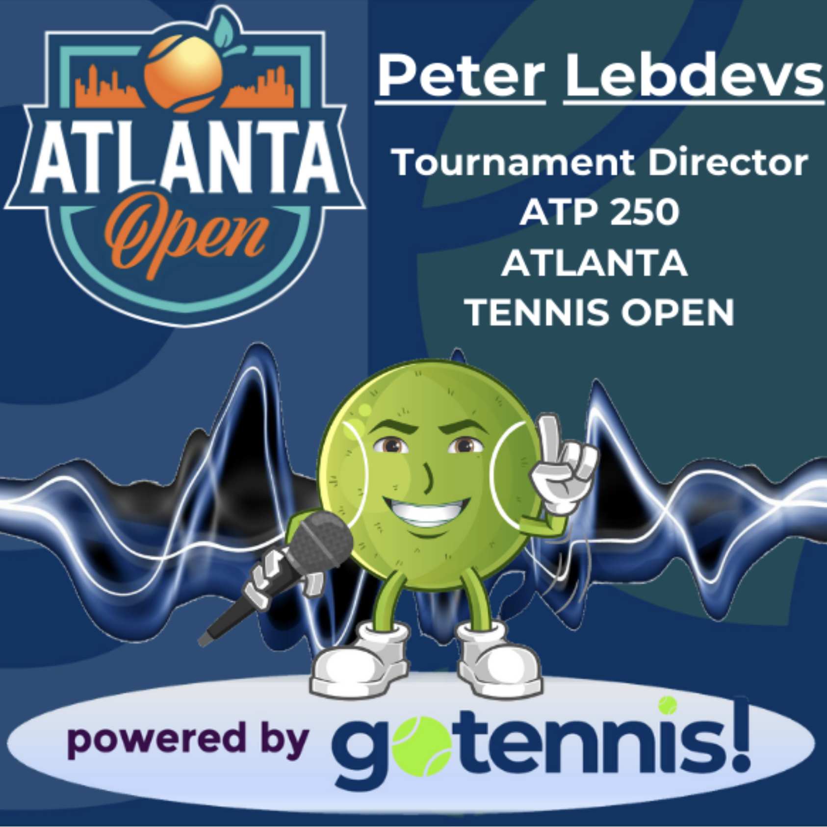 Christopher Eubanks is playing the ATP 250 Atlanta Open and we talk to Tournament Director Peter Lebdevs about the men's professional tennis event